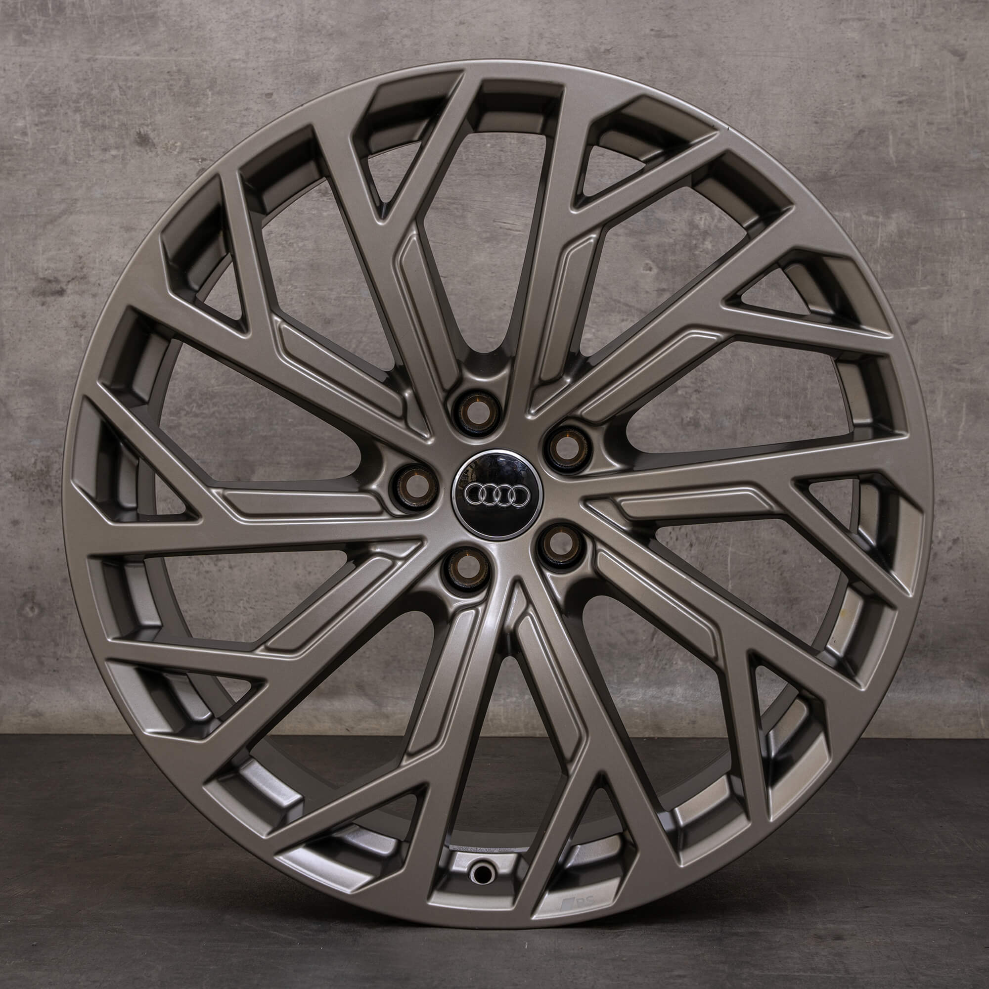 Jante originale Audi A8 S8 21 inch 4N D5 4N0601025BN neodymium gold matt NOU