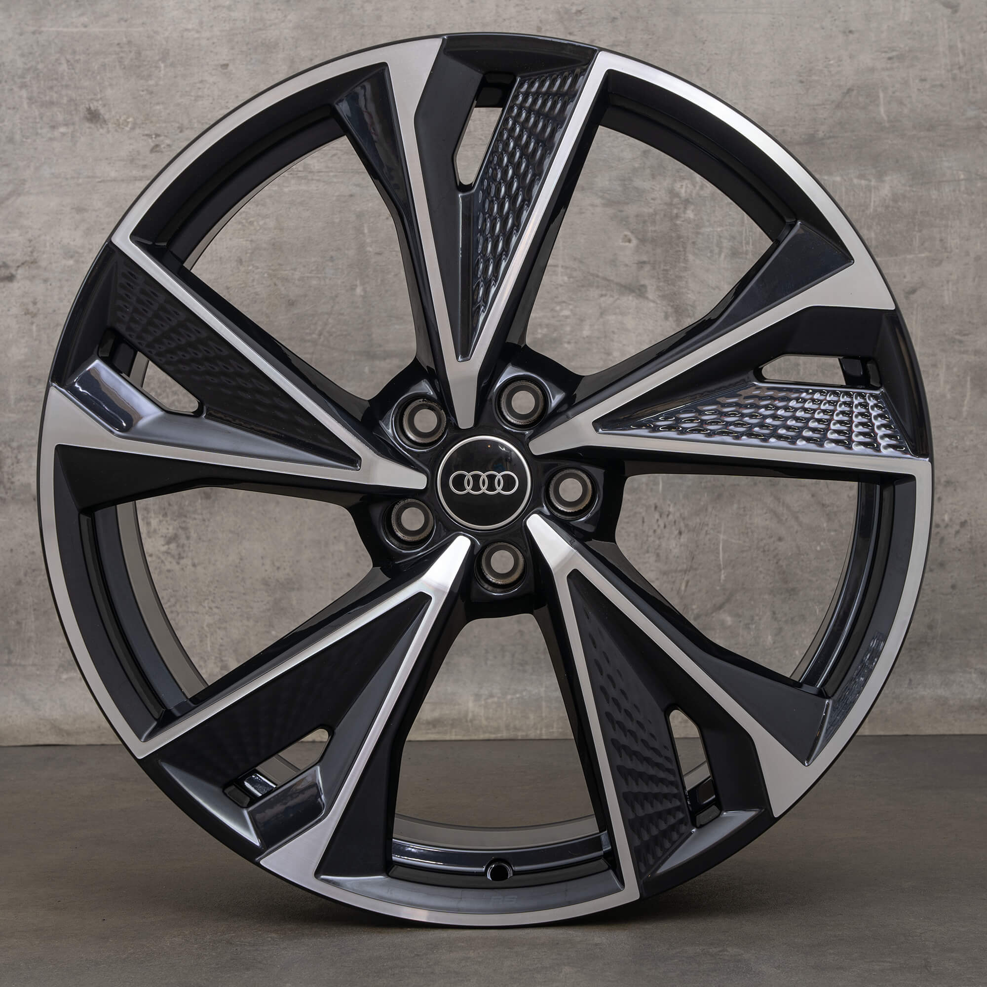 Audi A6 S6 4K C8 21 inch rims 4K0601025AS anthracite black glossy NEW