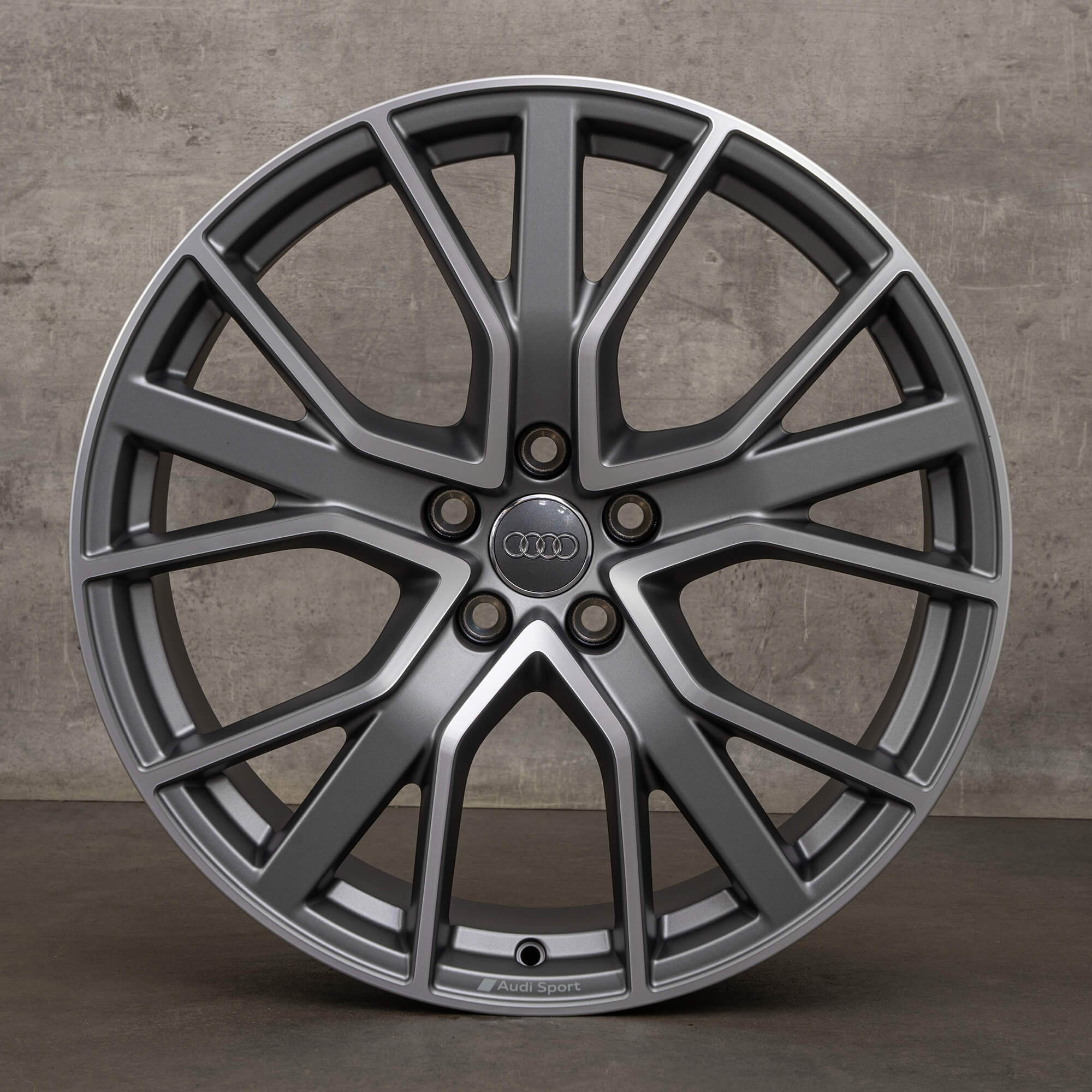 OEM Audi Q3 RSQ3 rims 20 inch F3 83A601025BD anthracite high gloss NEW