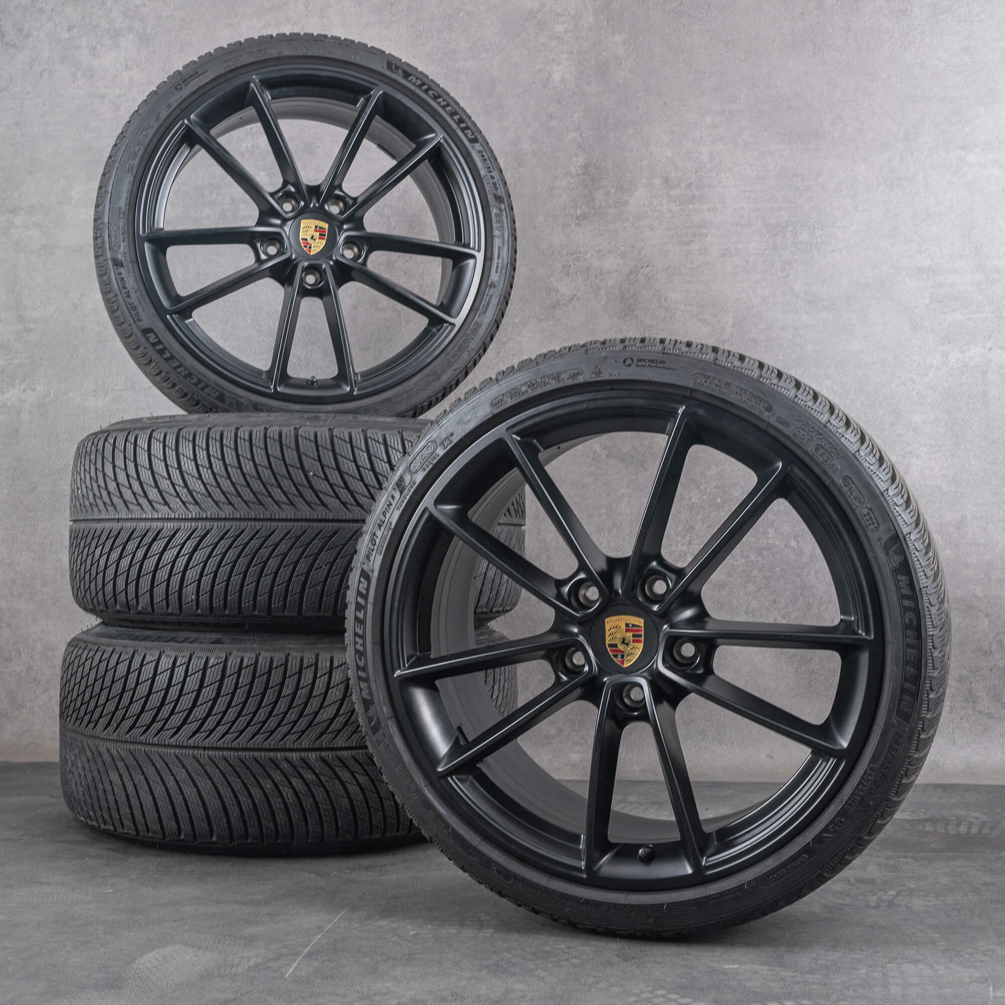 Originale Porsche 992.1 Carrera Classic-fælge 20/21 tommer sommerfælge 992601025BC