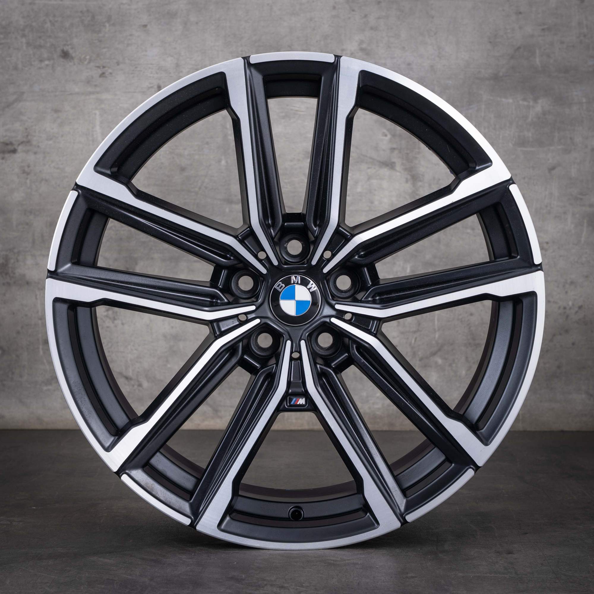 Original BMW 2er 3er 4er Felgen 19 Zoll G42 G20 G21 G22 G23 Styling 797 M 8747000 8747001 schwarz matt glanzgedreht