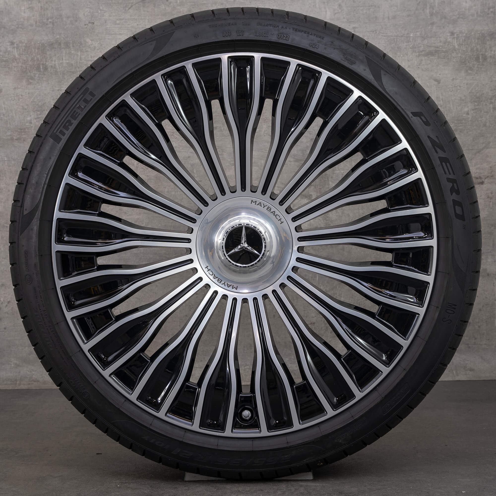 Maybach 21 tums fälgar S-klass W223 X223 sommardäck sommarhjul A2234014400