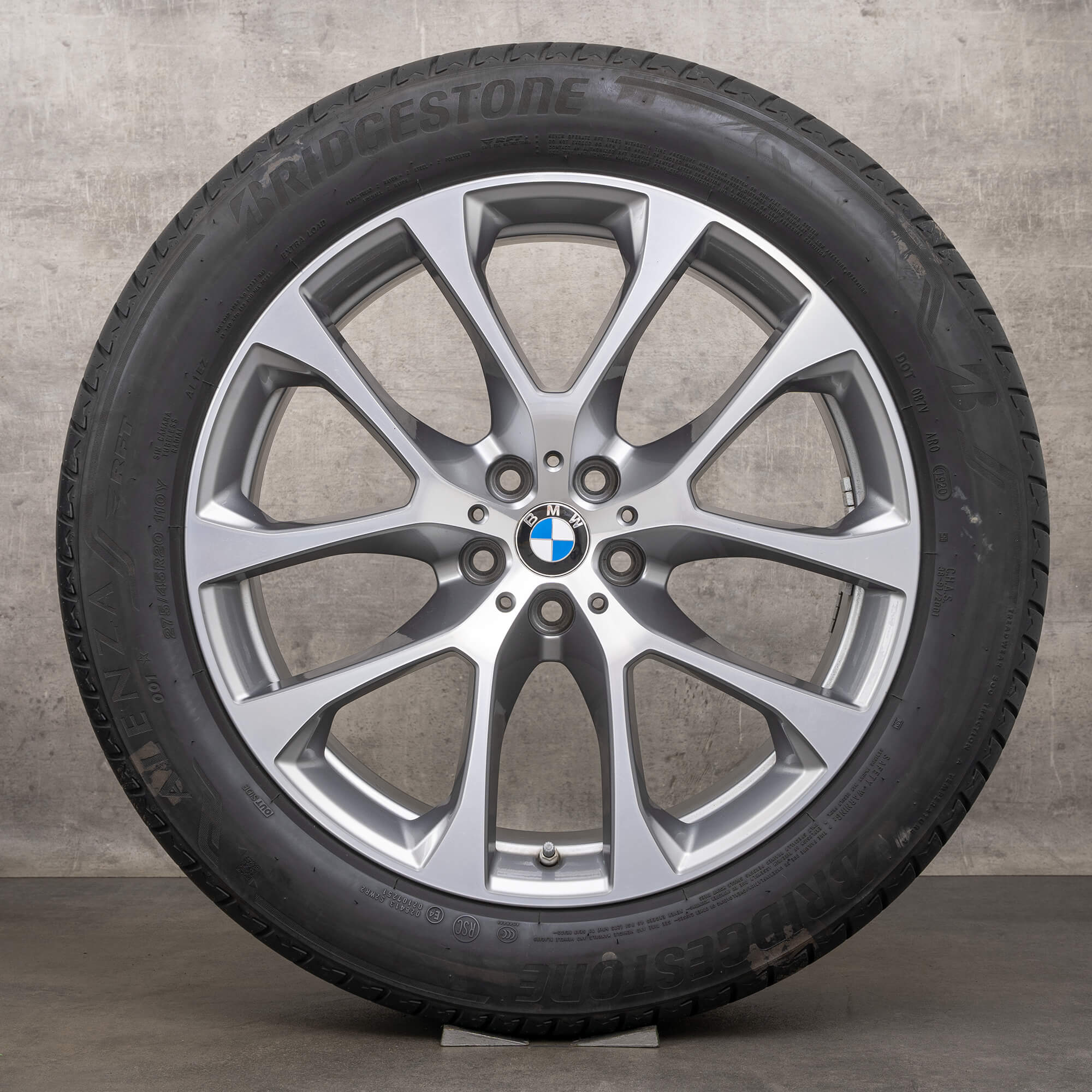 BMW X5 G05 X6 G06 summer tires wheels 20 inch rims 738 6883757 6883758
