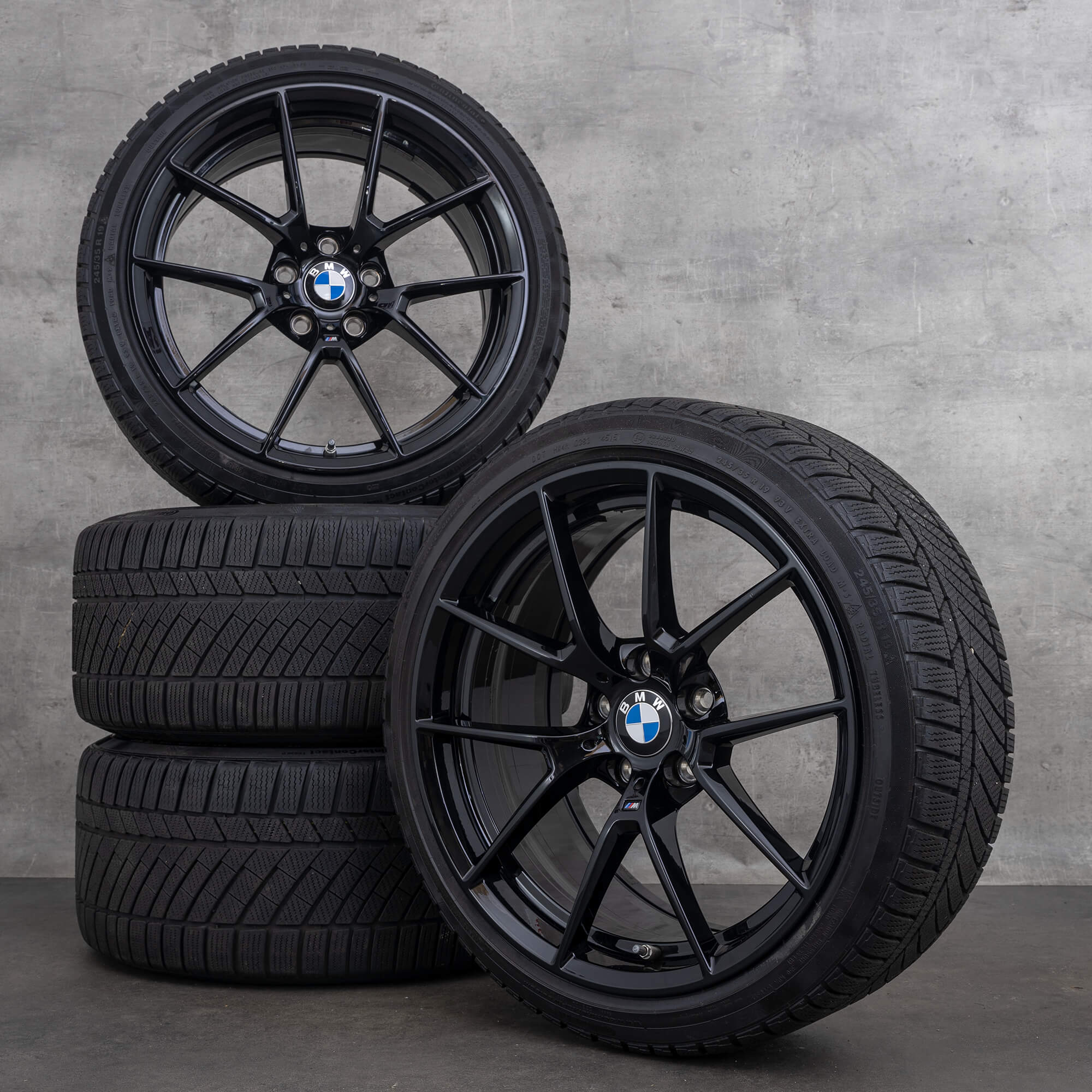 BMW 19 Zoll Felgen M2 F87 8089344 8089345 Styling M763 Winterräder 