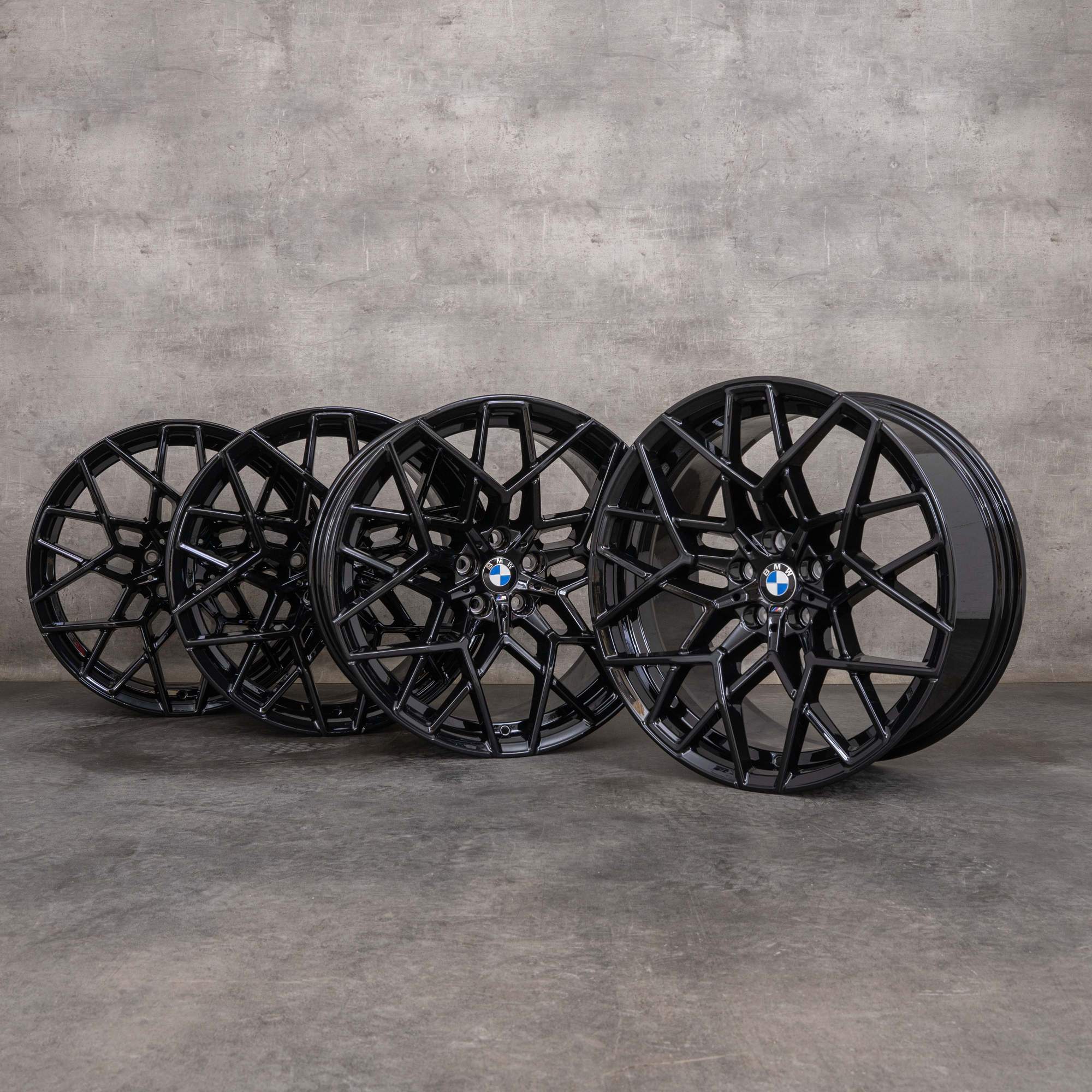 Originele BMW M8 & Competition velgen 20 inch F91 F92 F93 Styling 813 M 8089568 8089569 zwart glanzend