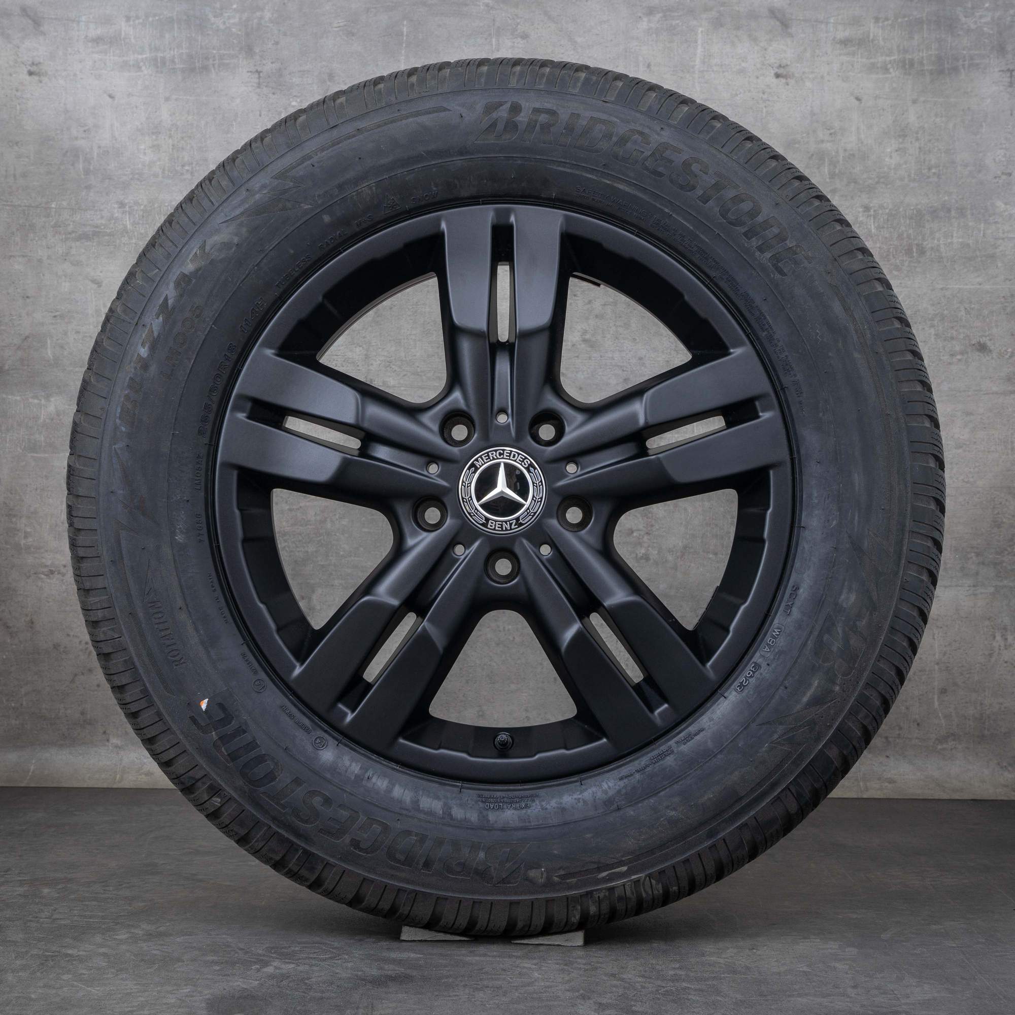 Originales Mercedes Benz Clase G ruedas de invierno 18 pulgadas llantas W463 A4634012202 negro mate
