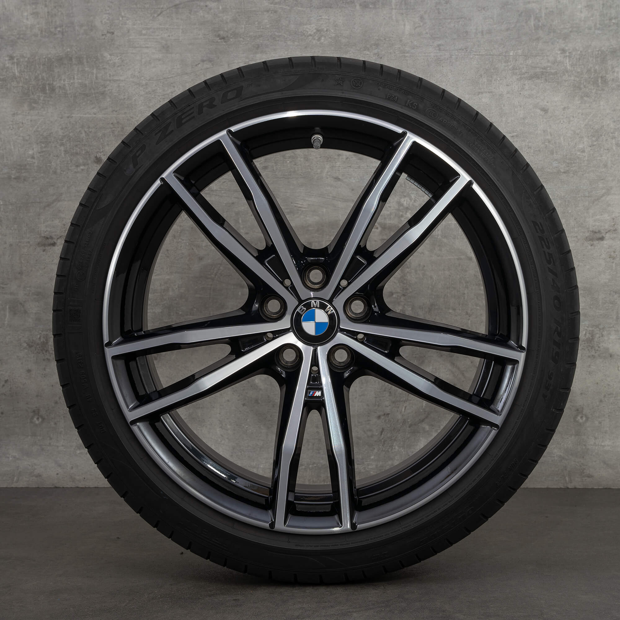 BMW 19 inch rims 3er G20 G21 M791 summer tires summer wheels 8090094 809095