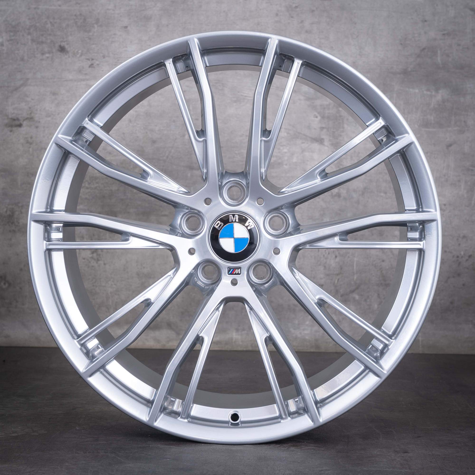 Original BMW 3er 4er Felgen 20 Zoll F30 F31 F32 F33 F36 Gran Coupe Styling 624 M 6862774 6862775 chrom silber glanz