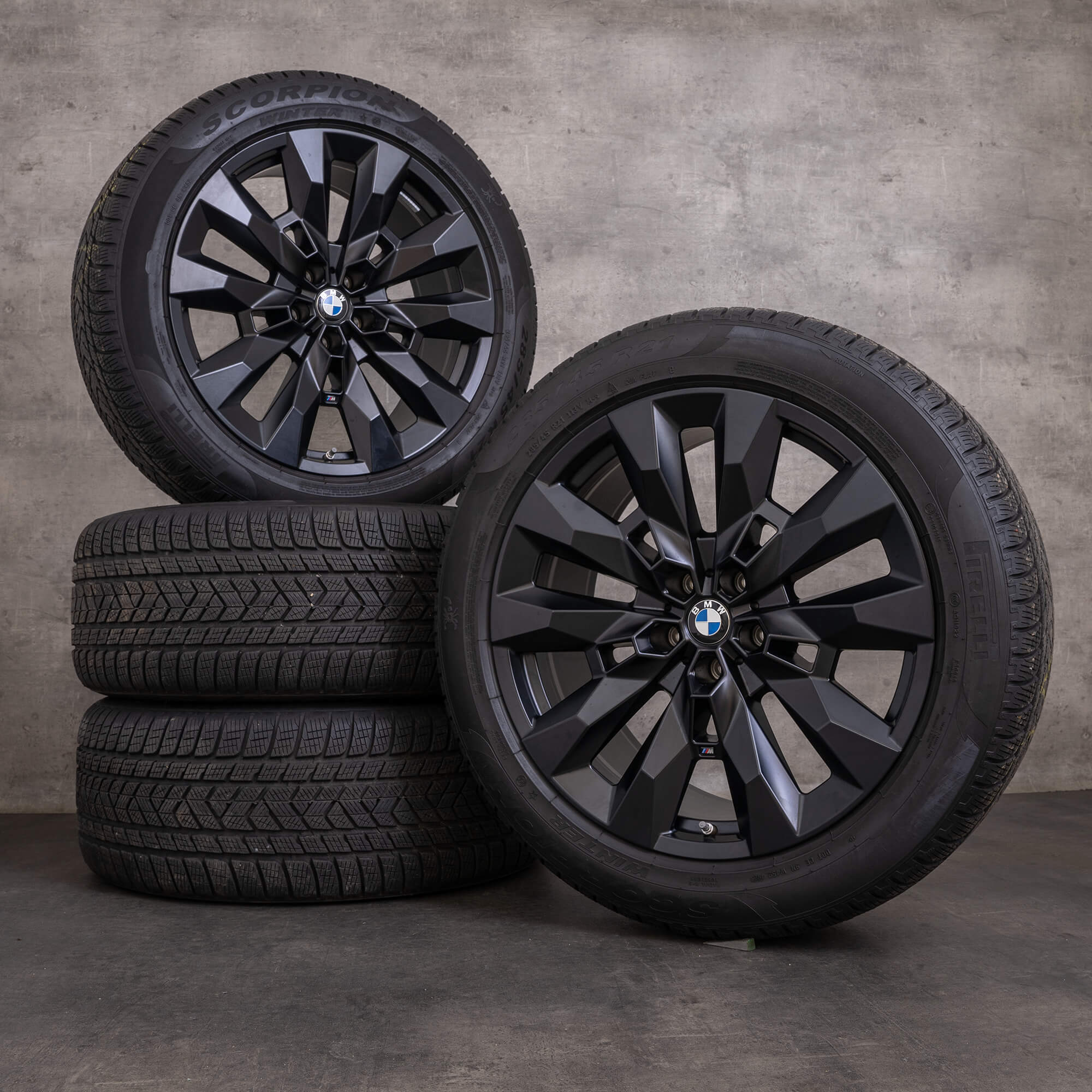 Original BMW XM Winterräder 21 Zoll G09 Felgen Styling 917 M 5A6DE91