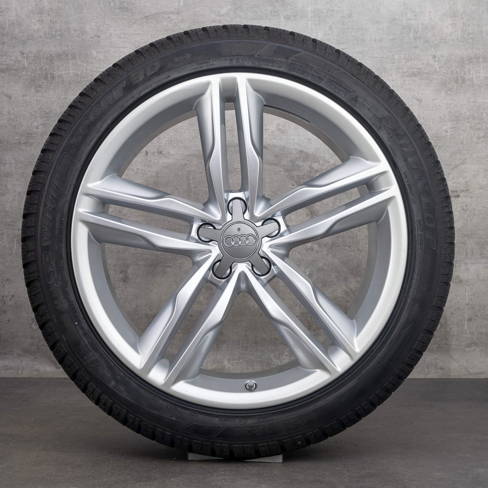 Audi 20 inch rims A8 S8 4H 4N winter tires wheels 4G8601025AJ 7 mm