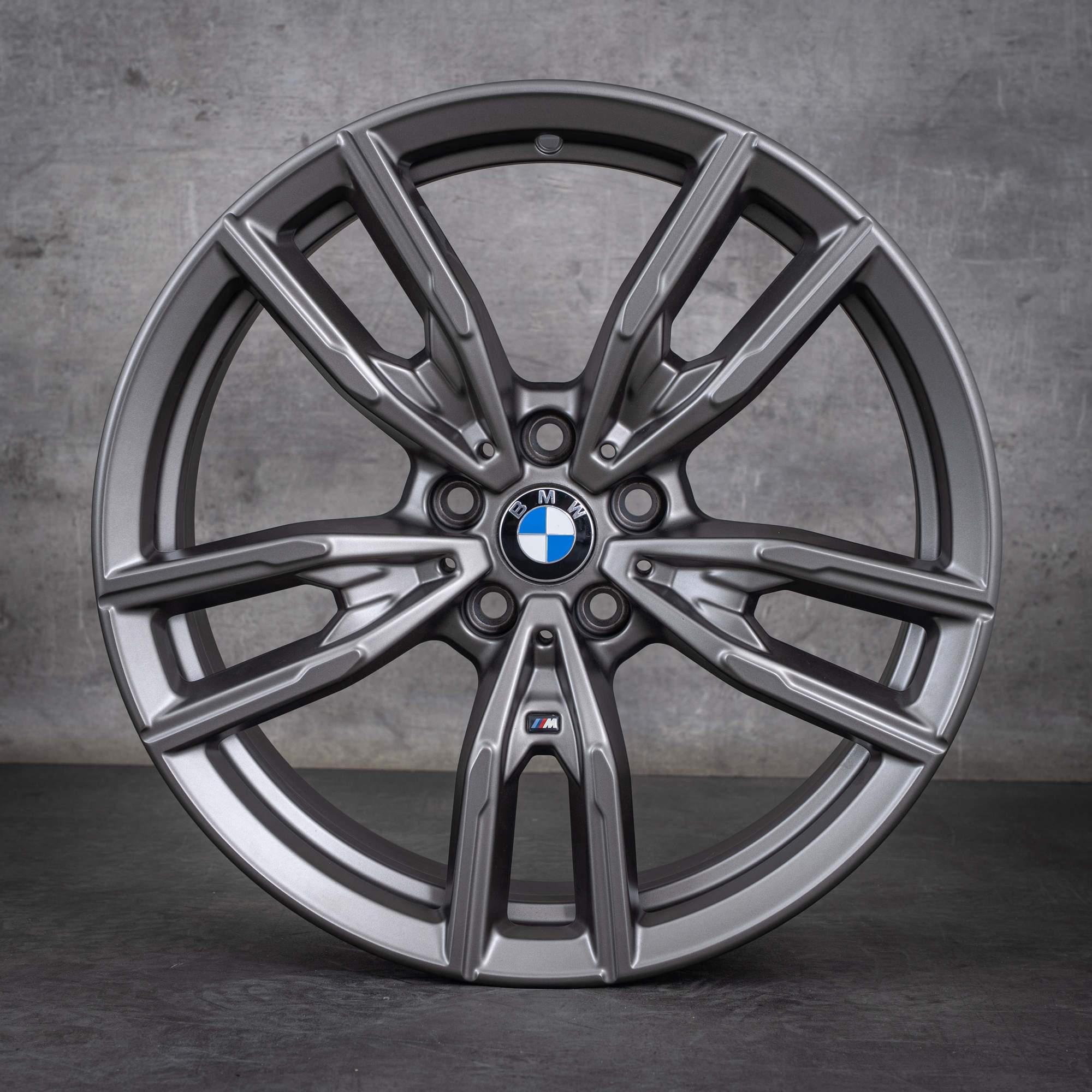 Oryginał BMW seria 2 3 4 felgi 19 cali G42 G20 G21 G22 G23 Styling 792 M 8089894 8089895 cerium grey matt