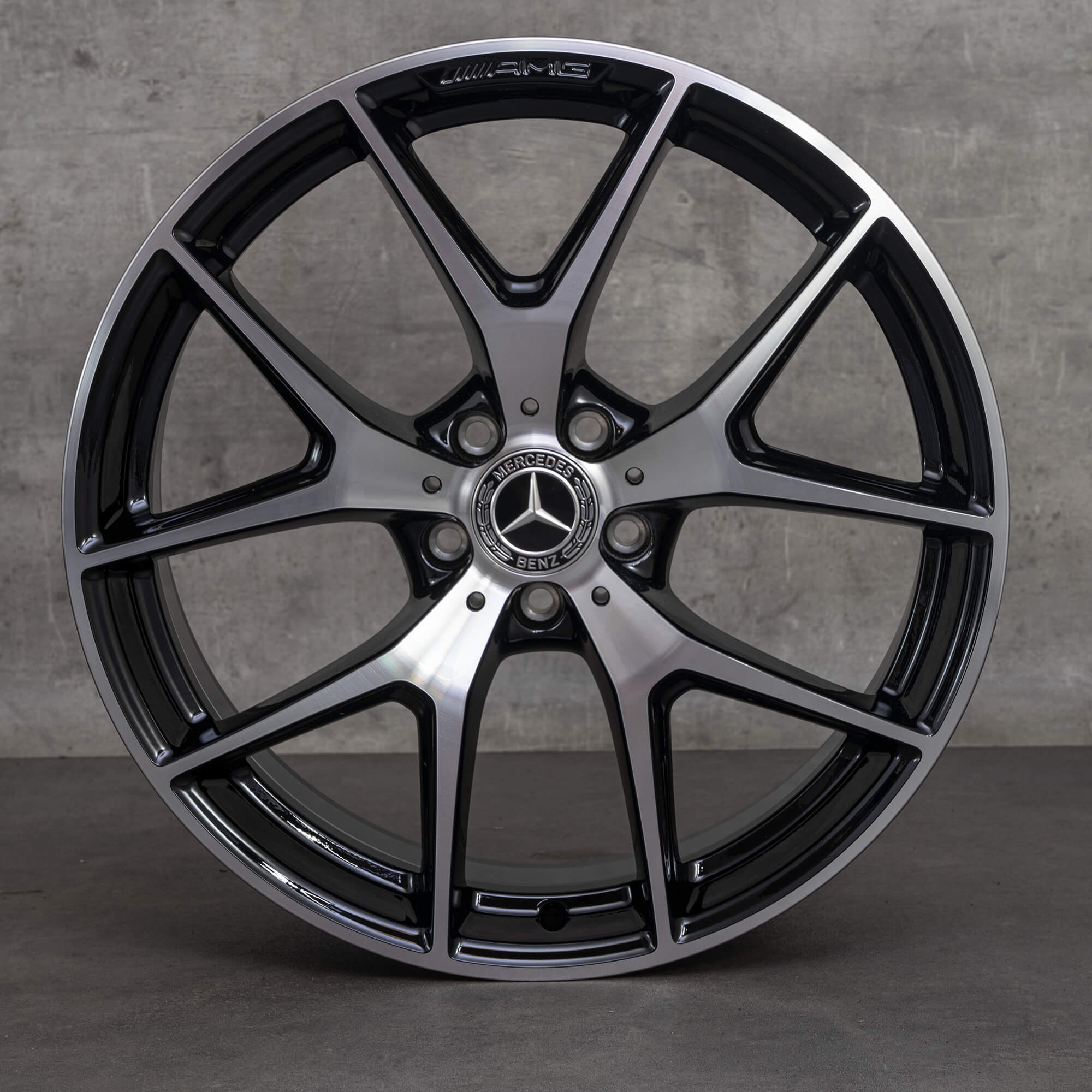 AMG 20 palcové ráfky Mercedes Benz GLC SUV X253 C253 Coupé GLC43 černé NOVINKA