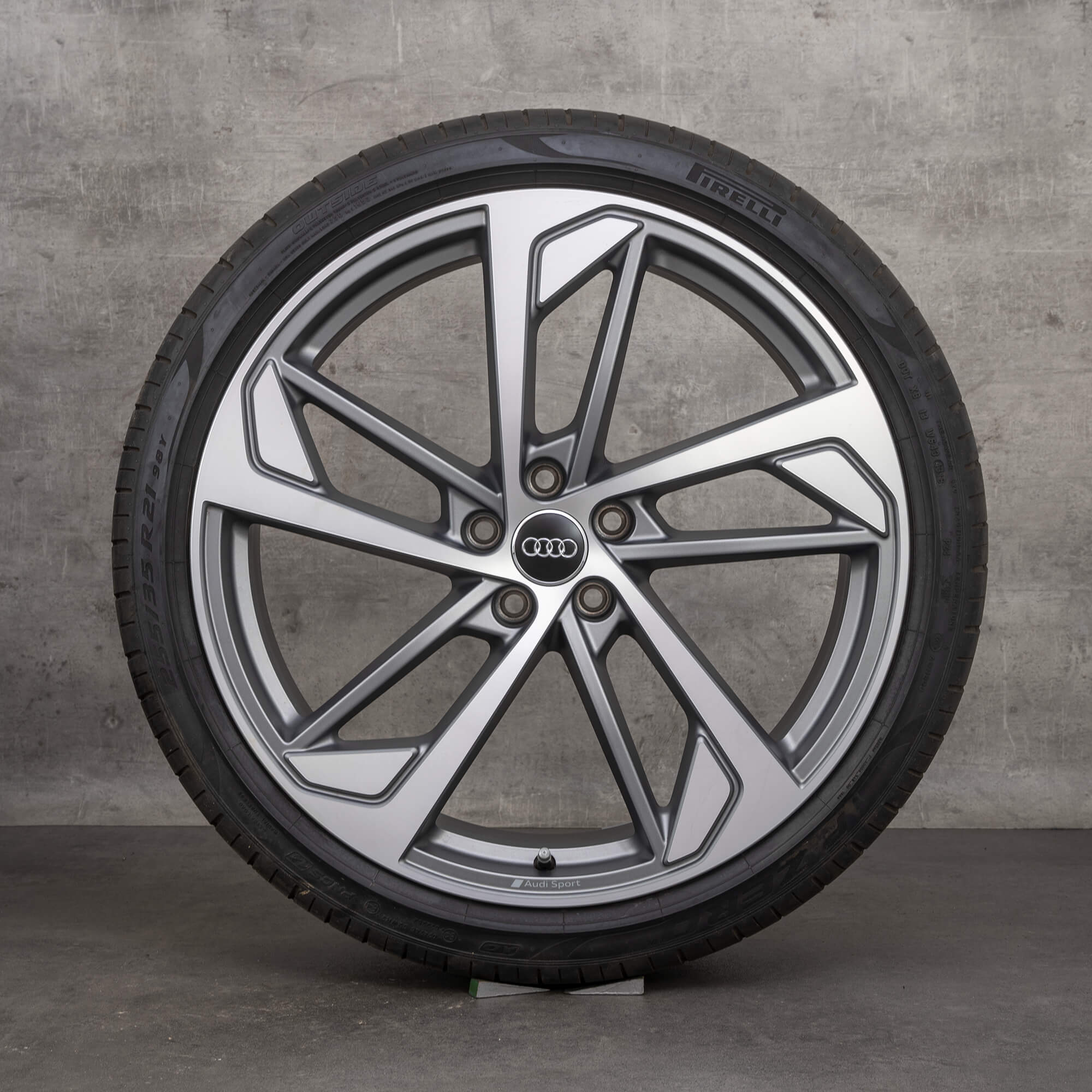 Audi 21 palcové disky A7 S7 4K C8 letní pneu kola 4K8601025S 6 mm