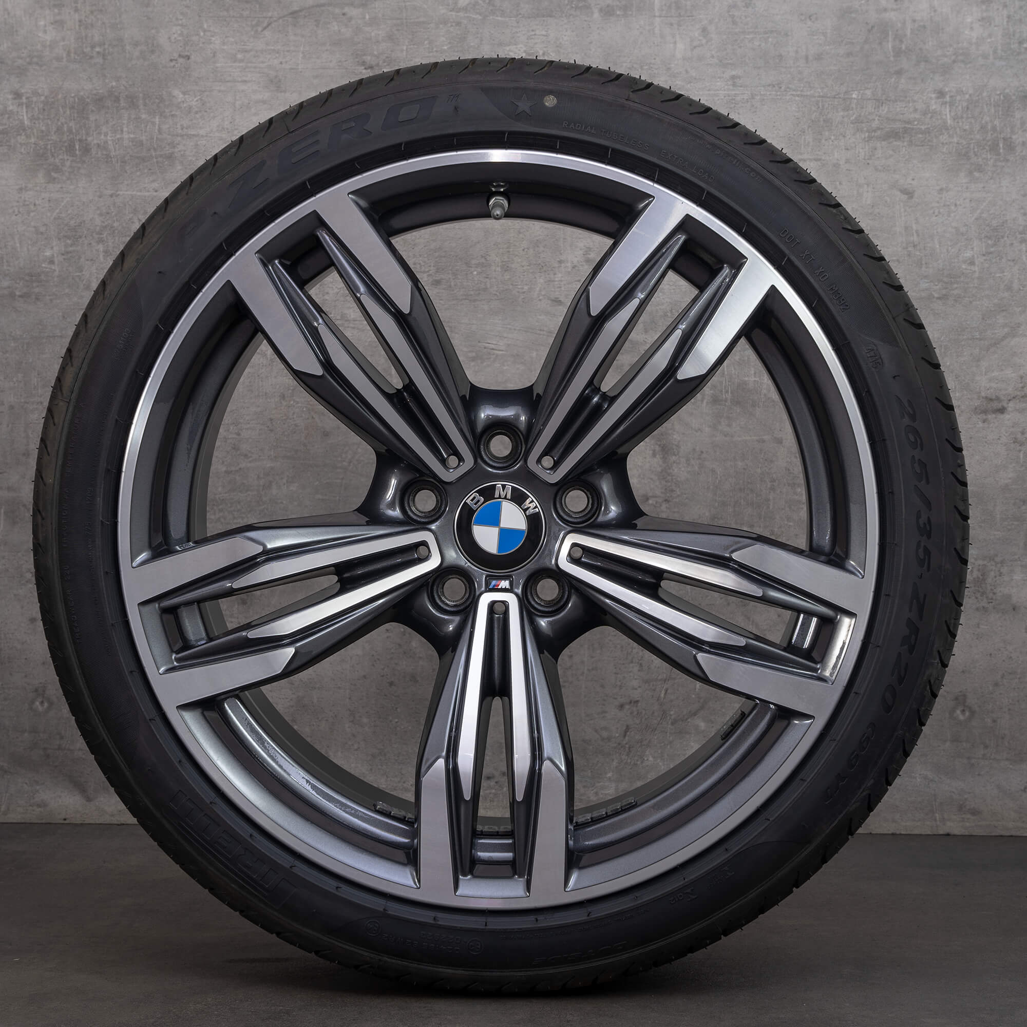 BMW M6 F12 F13 ruedas de verano 20 pulgadas neumáticos llantas estilo M 433