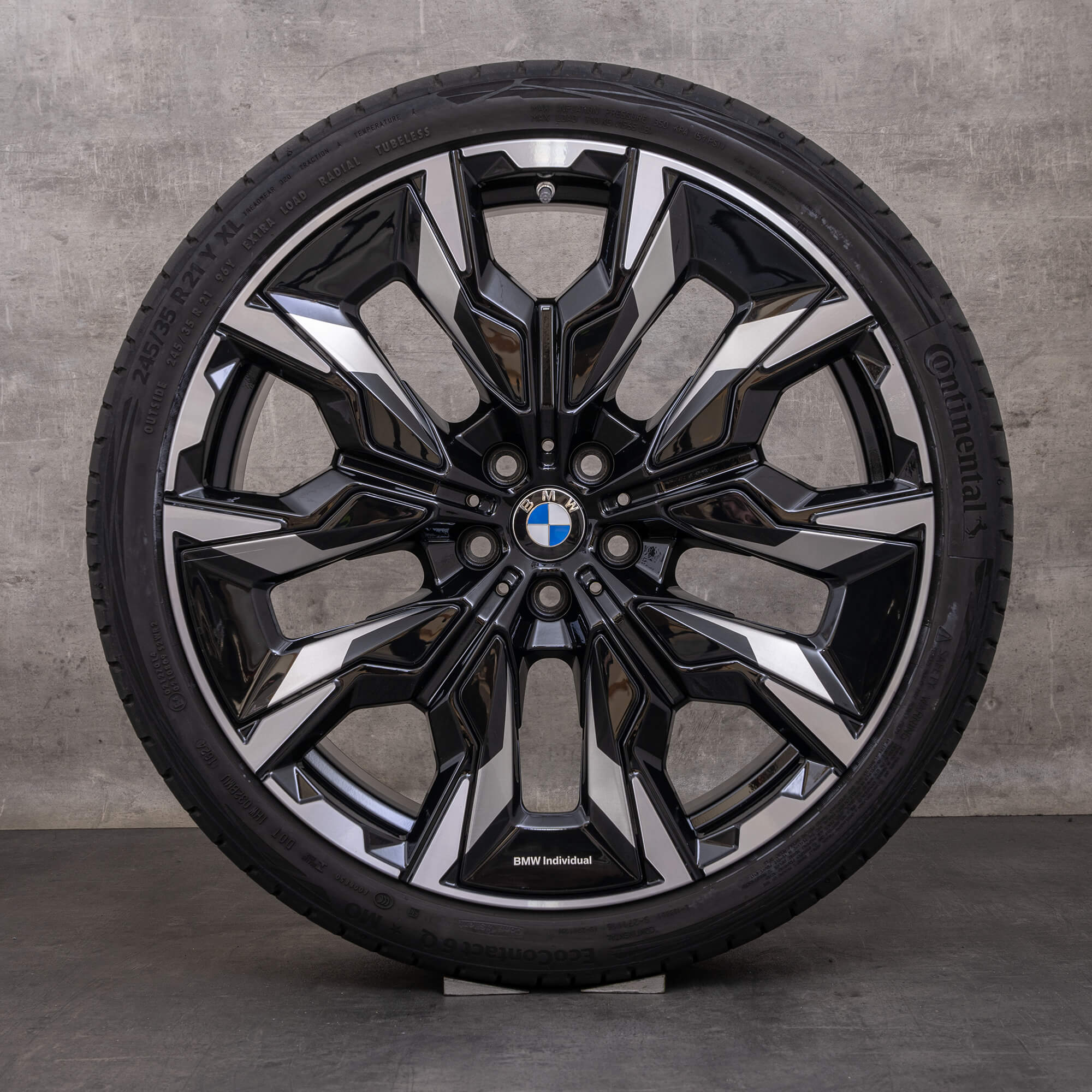 Original BMW 5er Felgen 21 Zoll G60 G61 Sommerräder Styling 954i 5A32502 5A32501