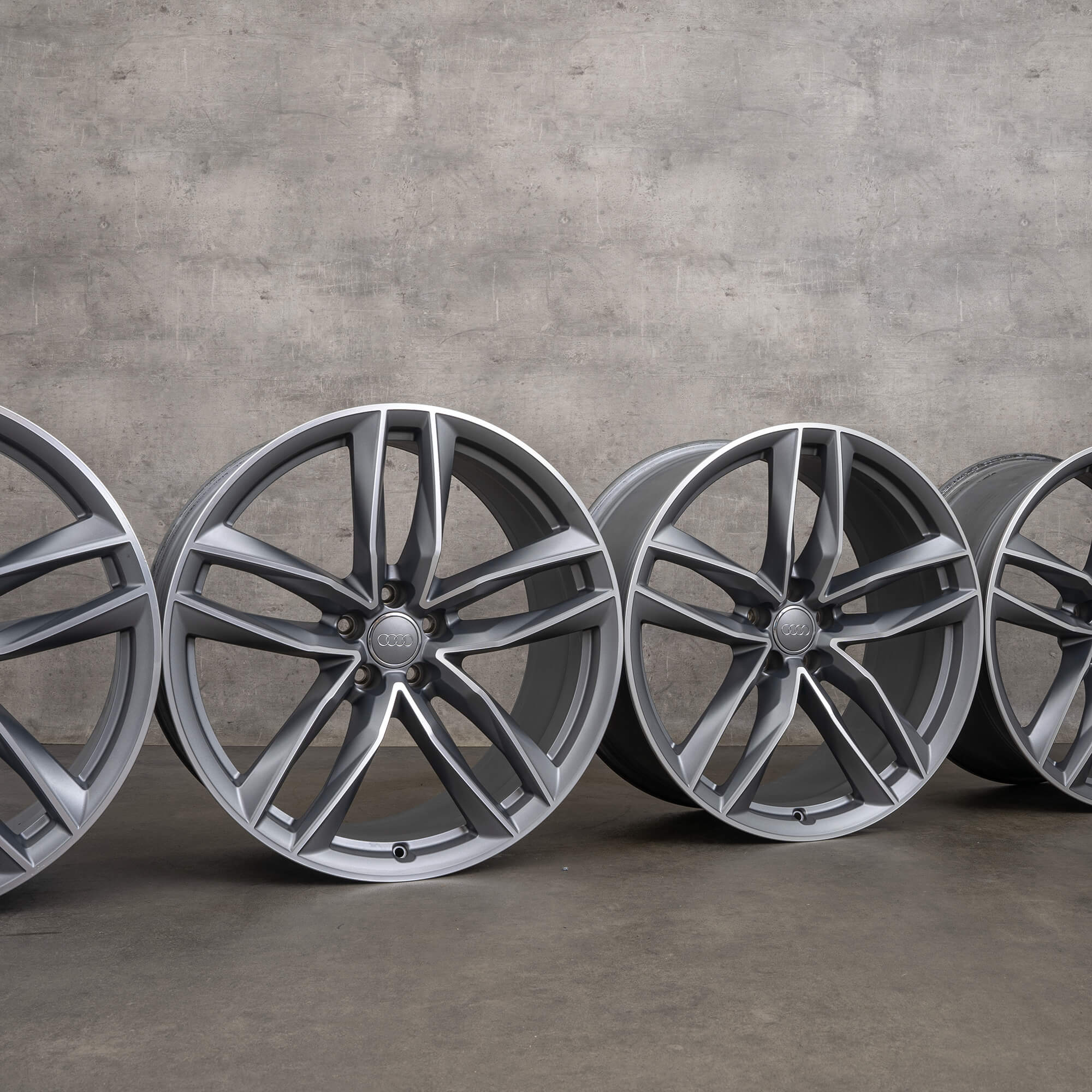 Audi Rims R6 Audi 21 inch rims RS6 4G C7 S line 4G0601025CF aluminum 9.5 x ET25