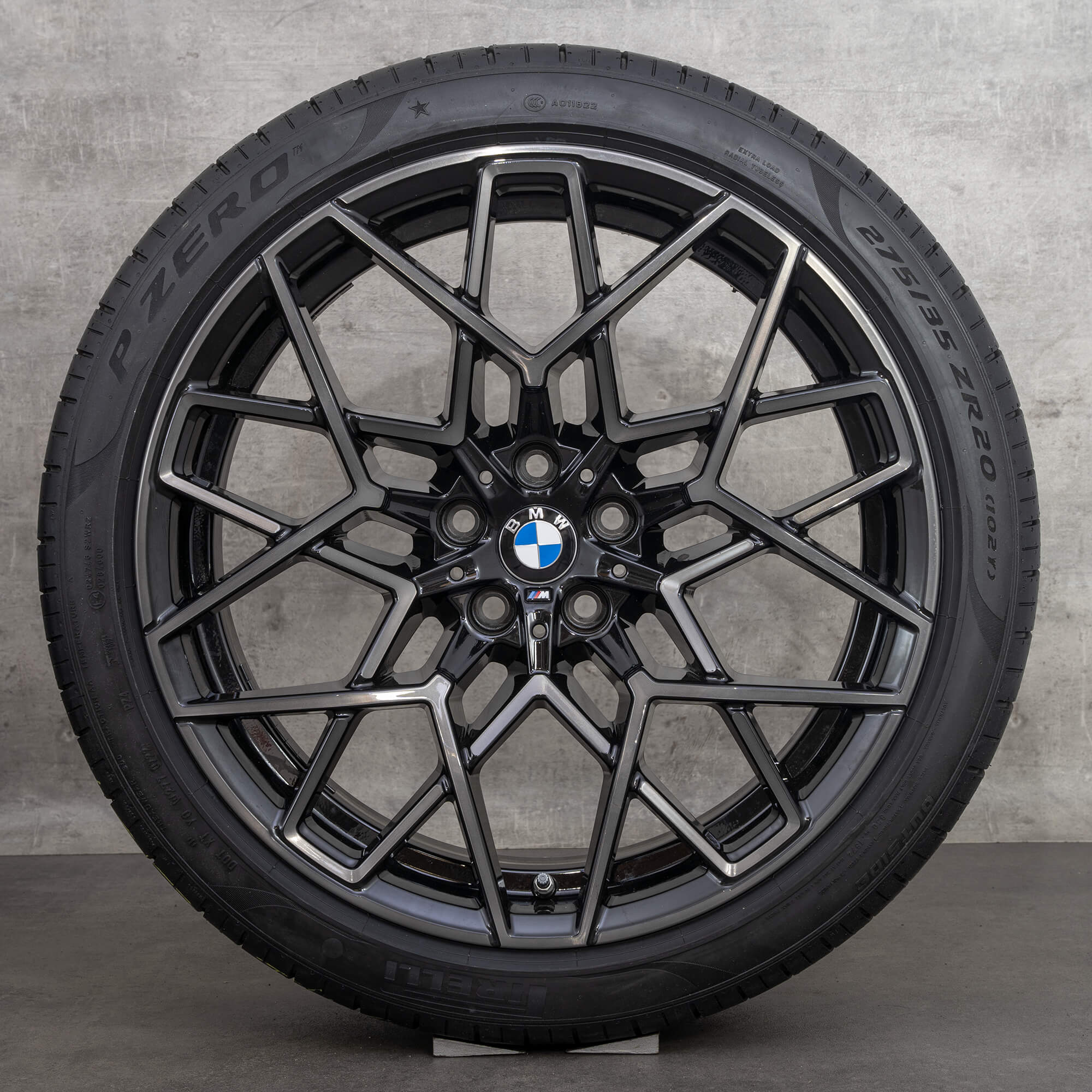BMW 20 tommer M8 fælge F91 F92 F93 M813 alu sommerhjul sommerdæk