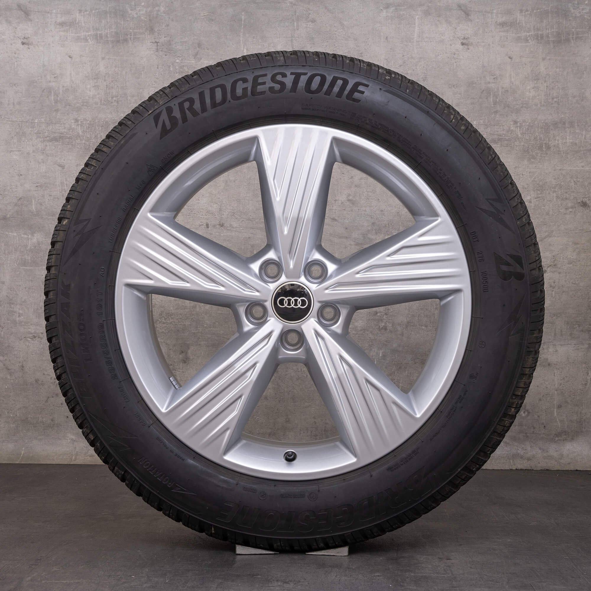 OEM Audi Q4 e-tron snow tire packages 19 inch rims Sportback