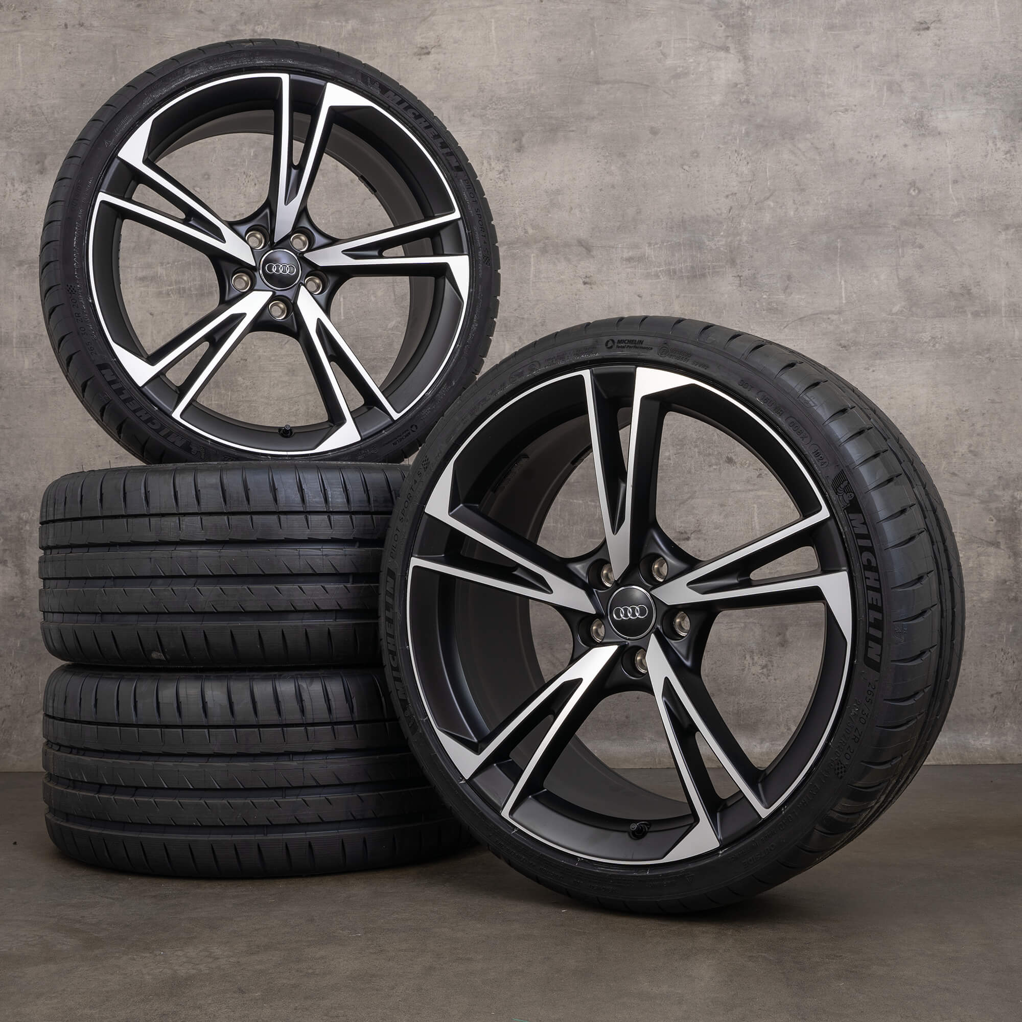 Llantas originales Audi A5 S5 F5 8W B9 20 pulgadas neumáticos de verano