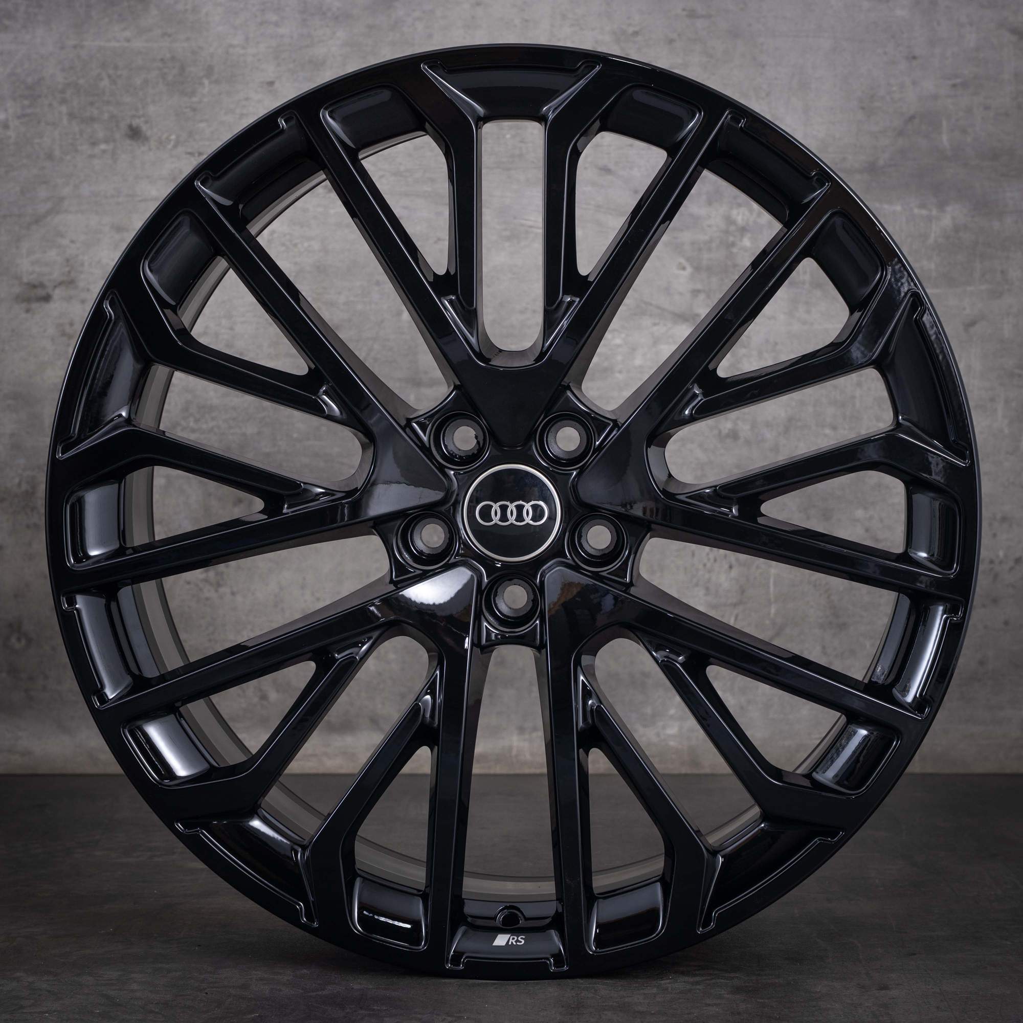 Audi Q5 SQ5 21inch FY GU Sportback 8MA601025L rims Gloss Black - rim 3 of 4