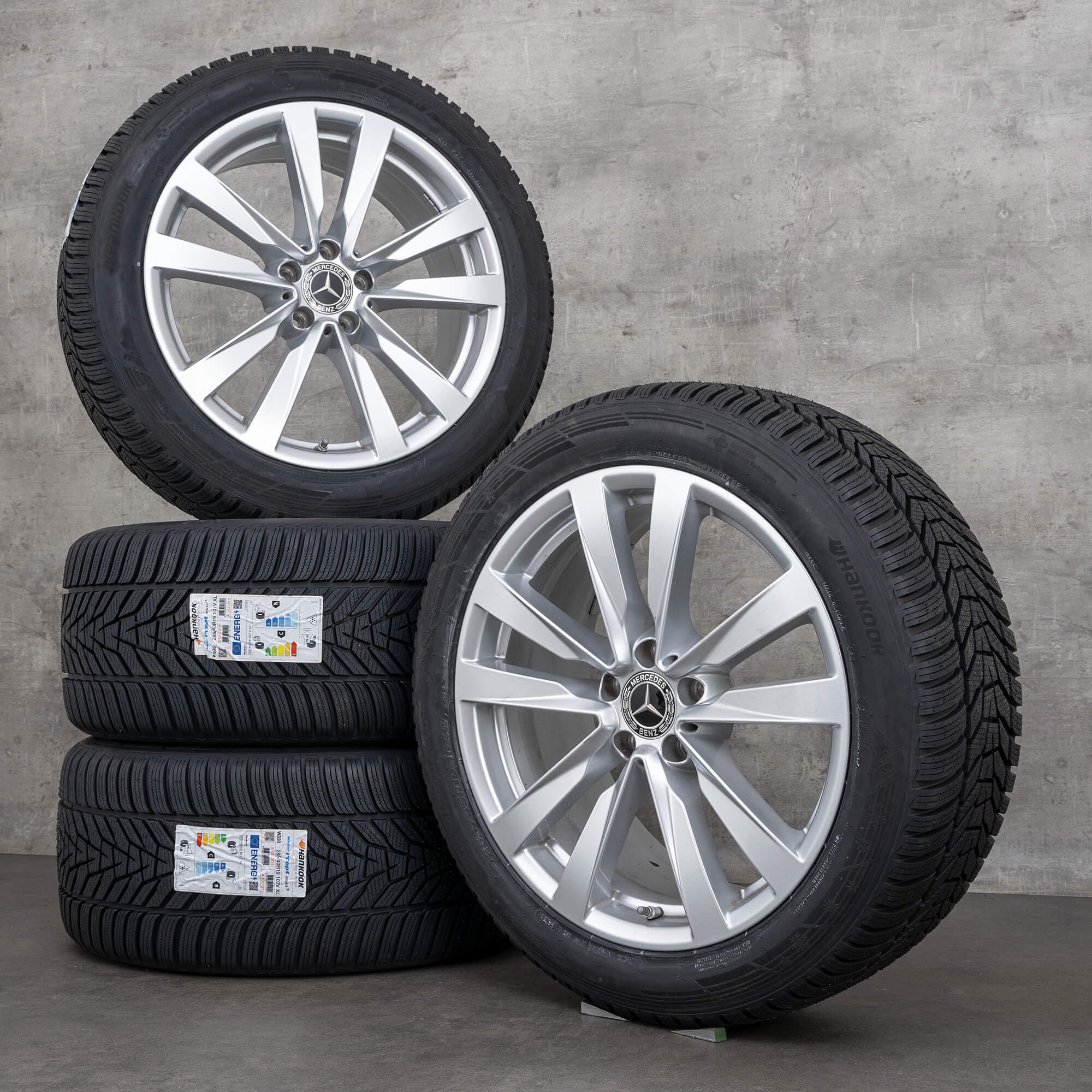 Original Mercedes-Benz S-Klasse Winterräder 19 Zoll 223 Felgen A2234013100 A2234013200 silber