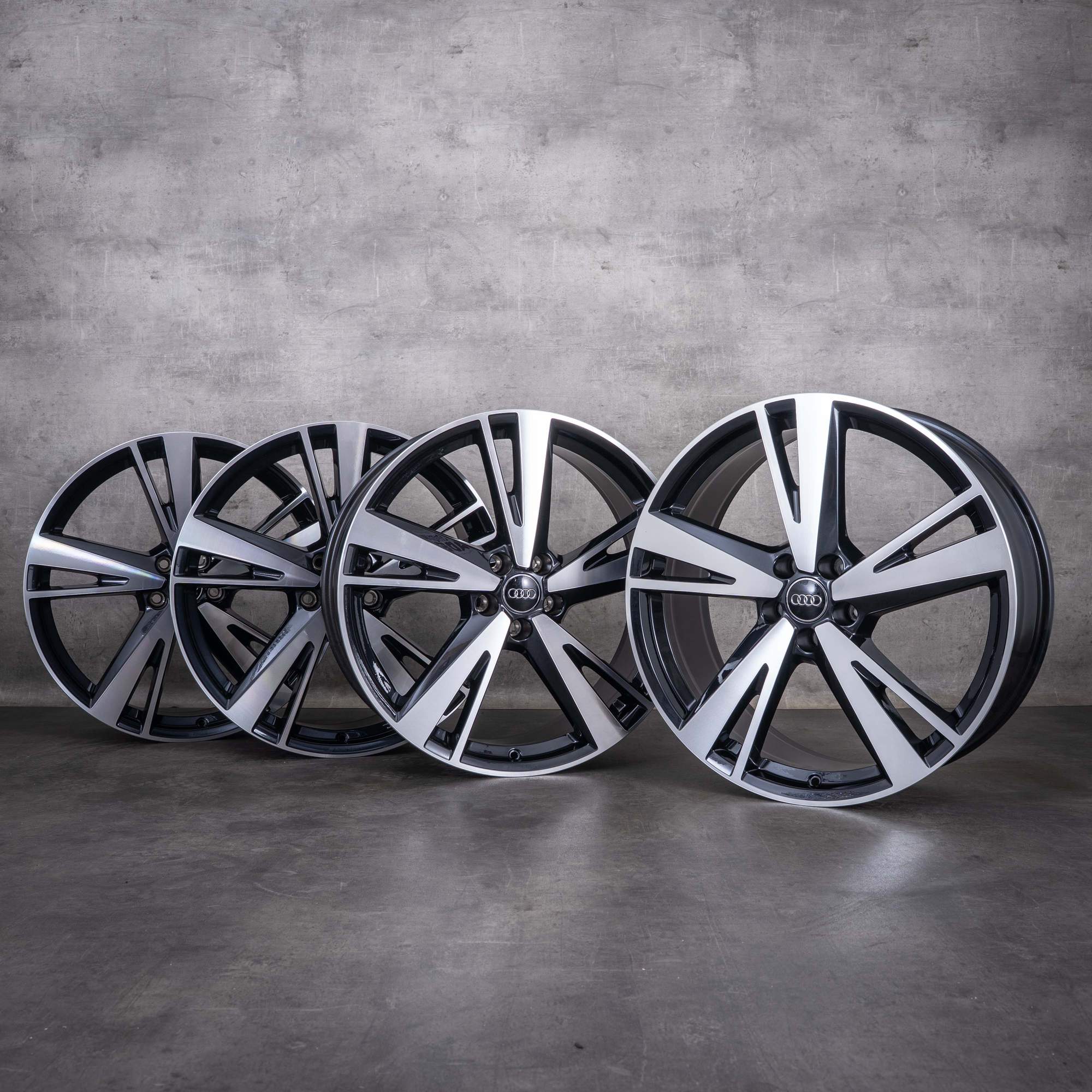 Cerchi originali Audi A6 S6 da 21 pollici 4K C8 4P C9 4K0601025AG Blade diamantato NUOVI