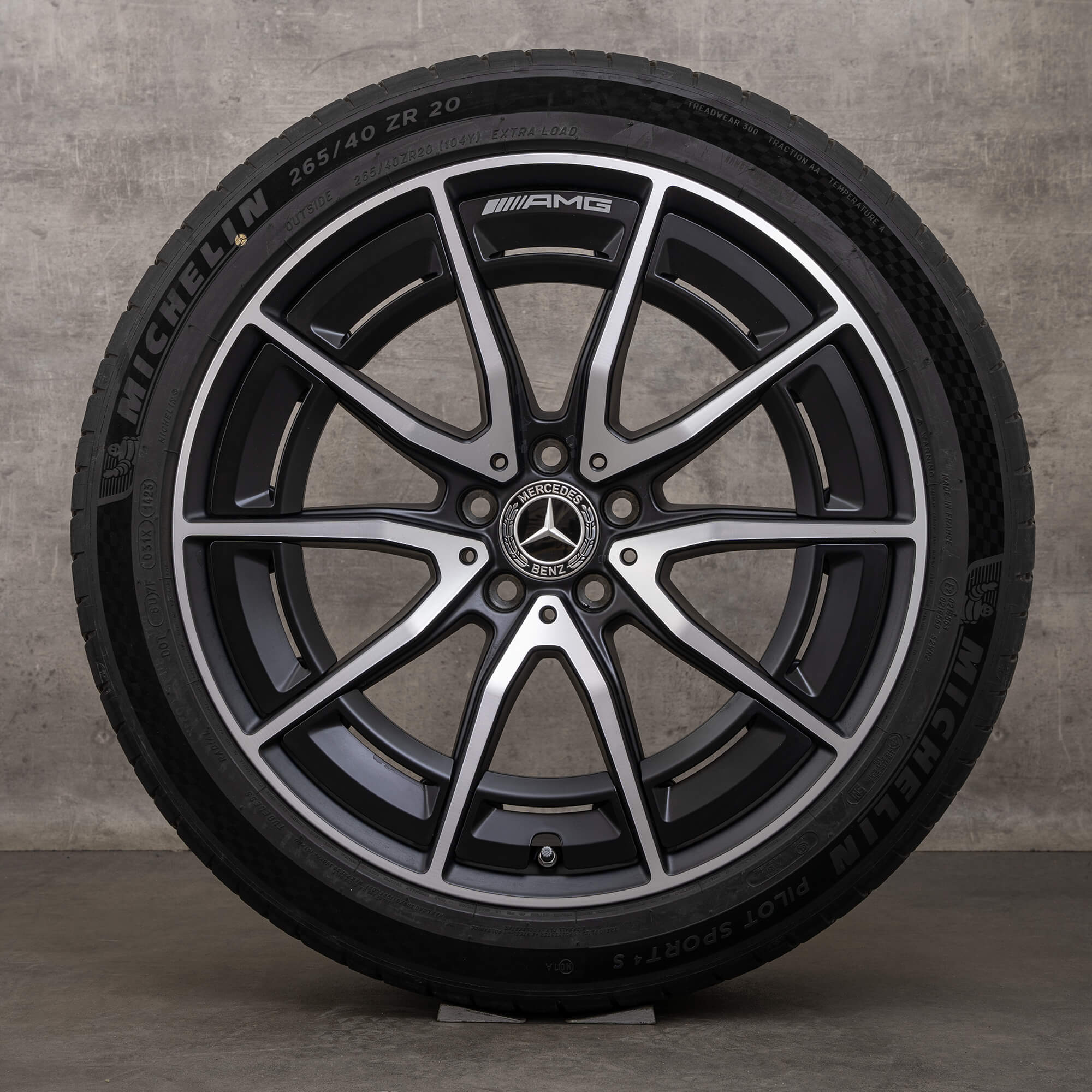 Originale AMG Mercedes Benz SL43 SL55 SL63 R232 20 Zoll Sommerräder Felgen