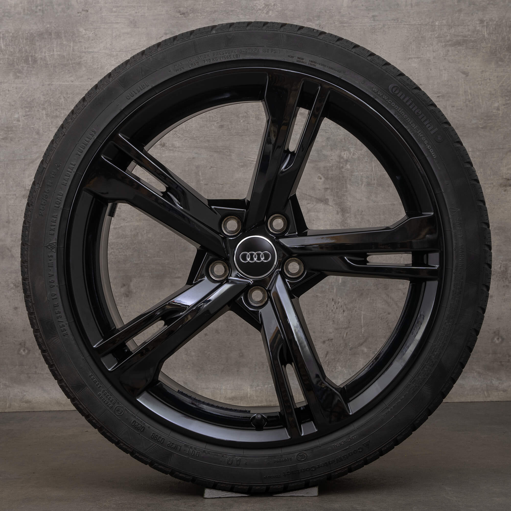 Original Audi A5 S5 F5 19 Zoll Felgen Winterräder Winterreifen Ramus Schwarz