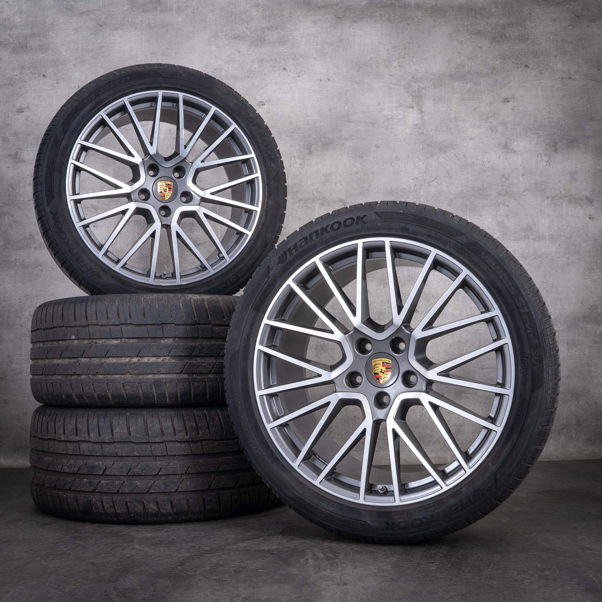 PORSCHE カイエン 21インチ ホイール4本 セットE3 9Y0 9Y3 Genuine Porsche Cayenne 9Y0 E-Hybrid Rims | Go to store
