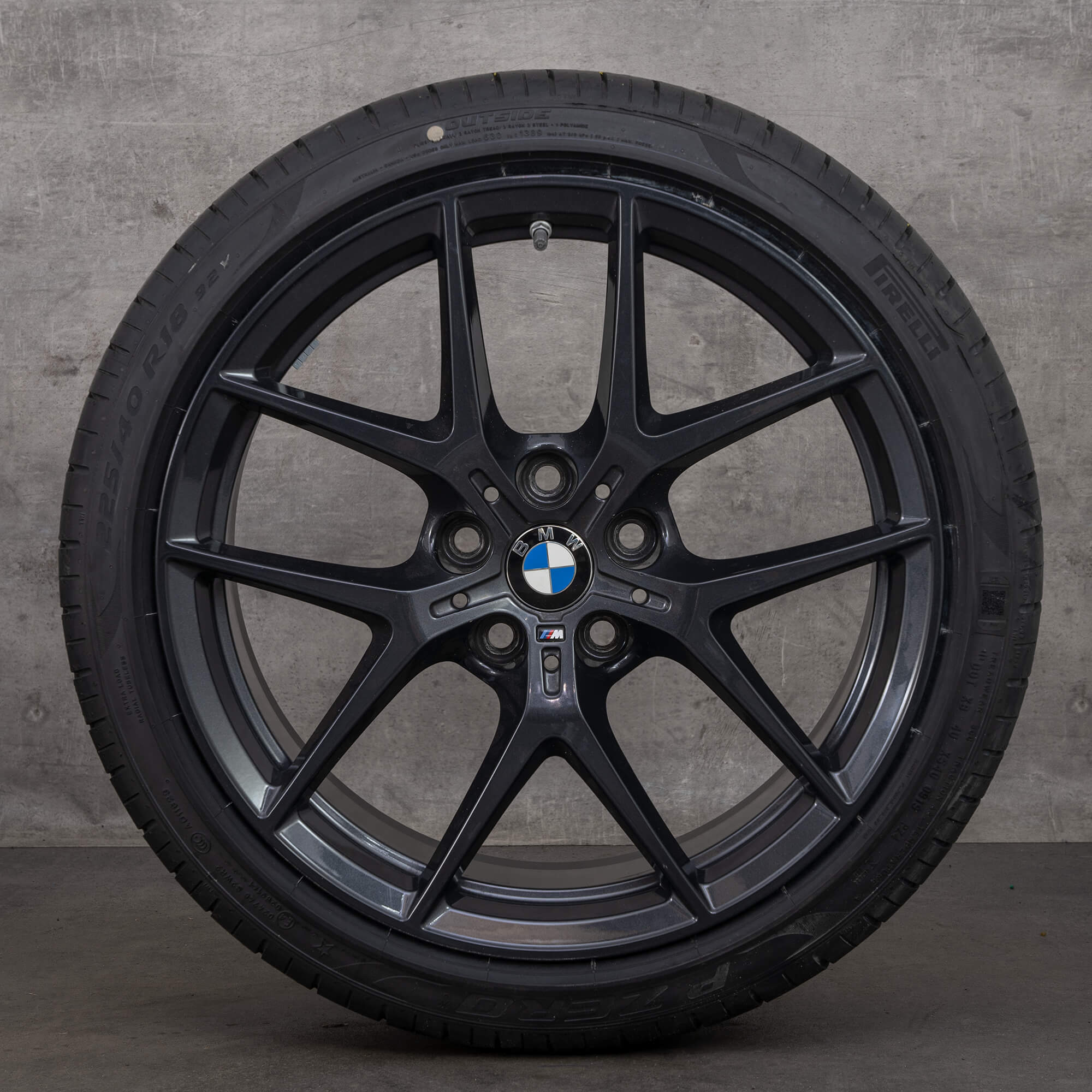 BMW 18 inch 1er F40 2er F44 M Performance M554 summer wheels