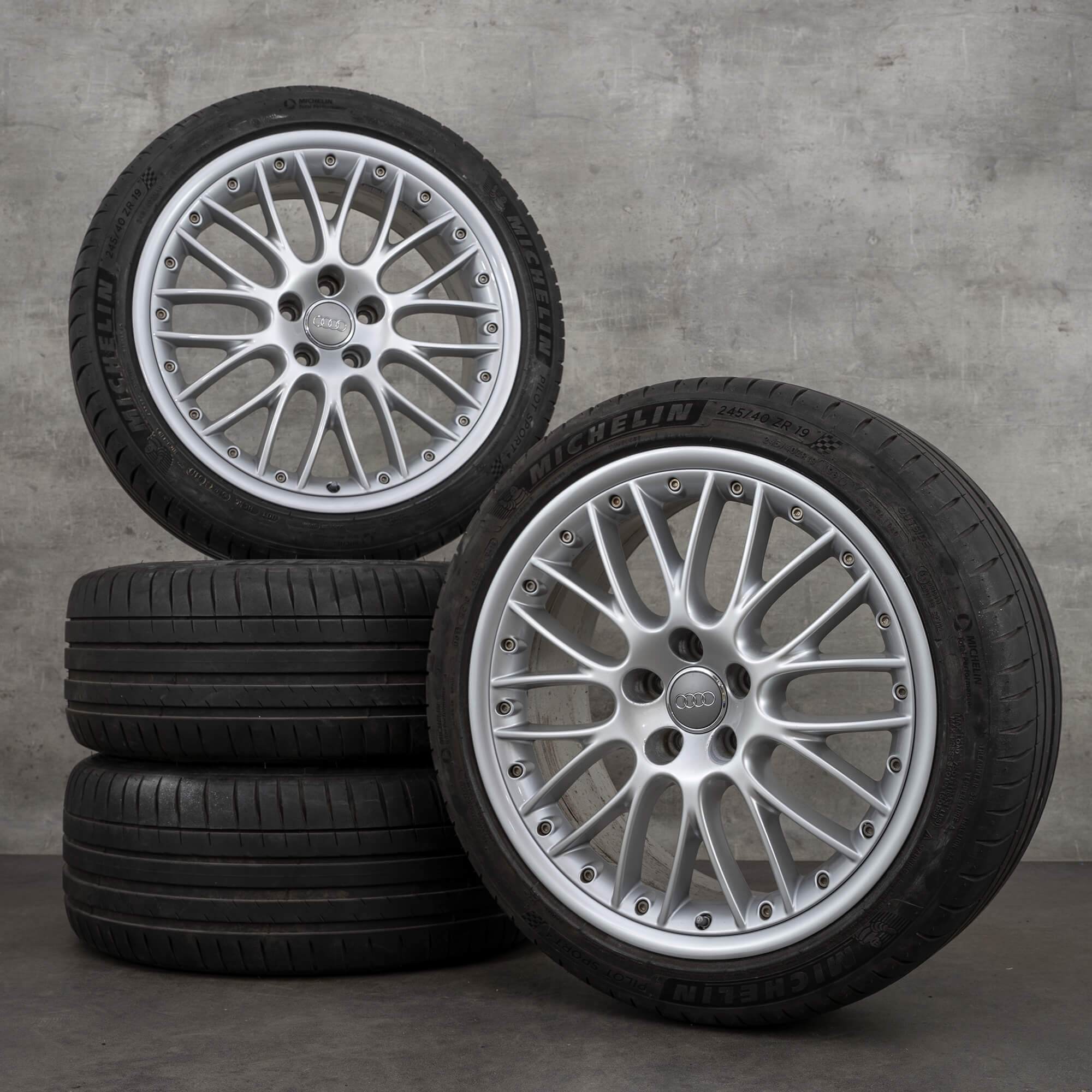 Audi jantes 19 pouces A6 C6 4F Allroad roues été 4F0601025BL pneus été