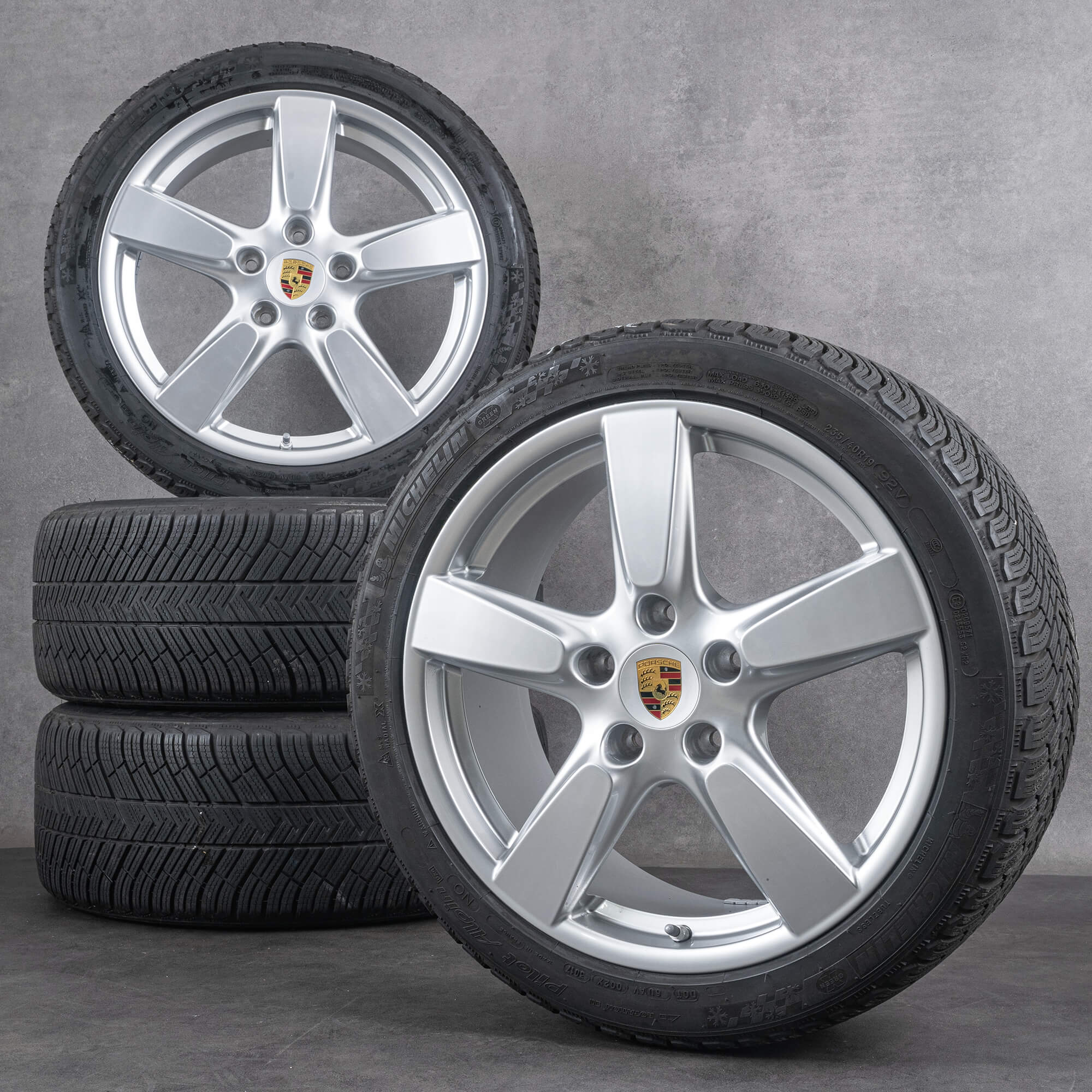 Originele Porsche 19 inch velgen 981 Boxster Cayman Winterrder winterbanden