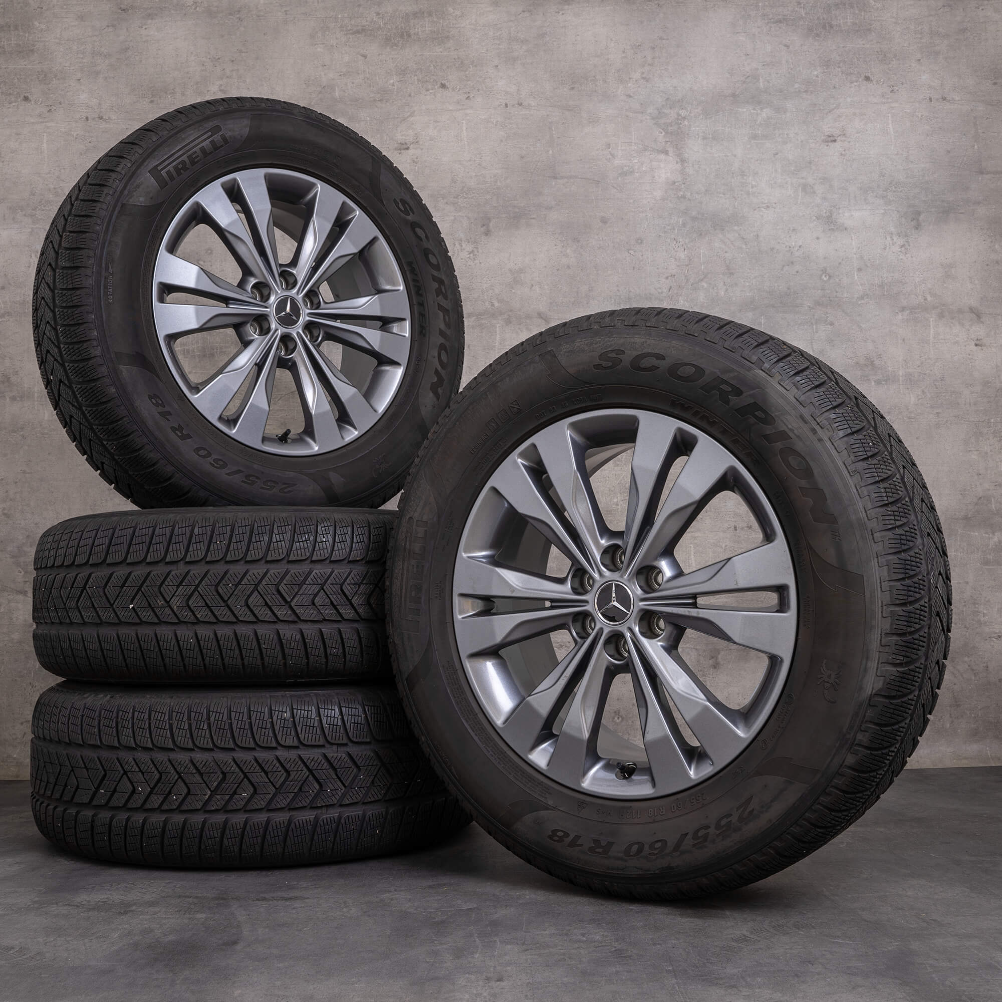 Llantas de invierno originales Mercedes Benz Clase X 18 pulgadas W470 N83801 gris