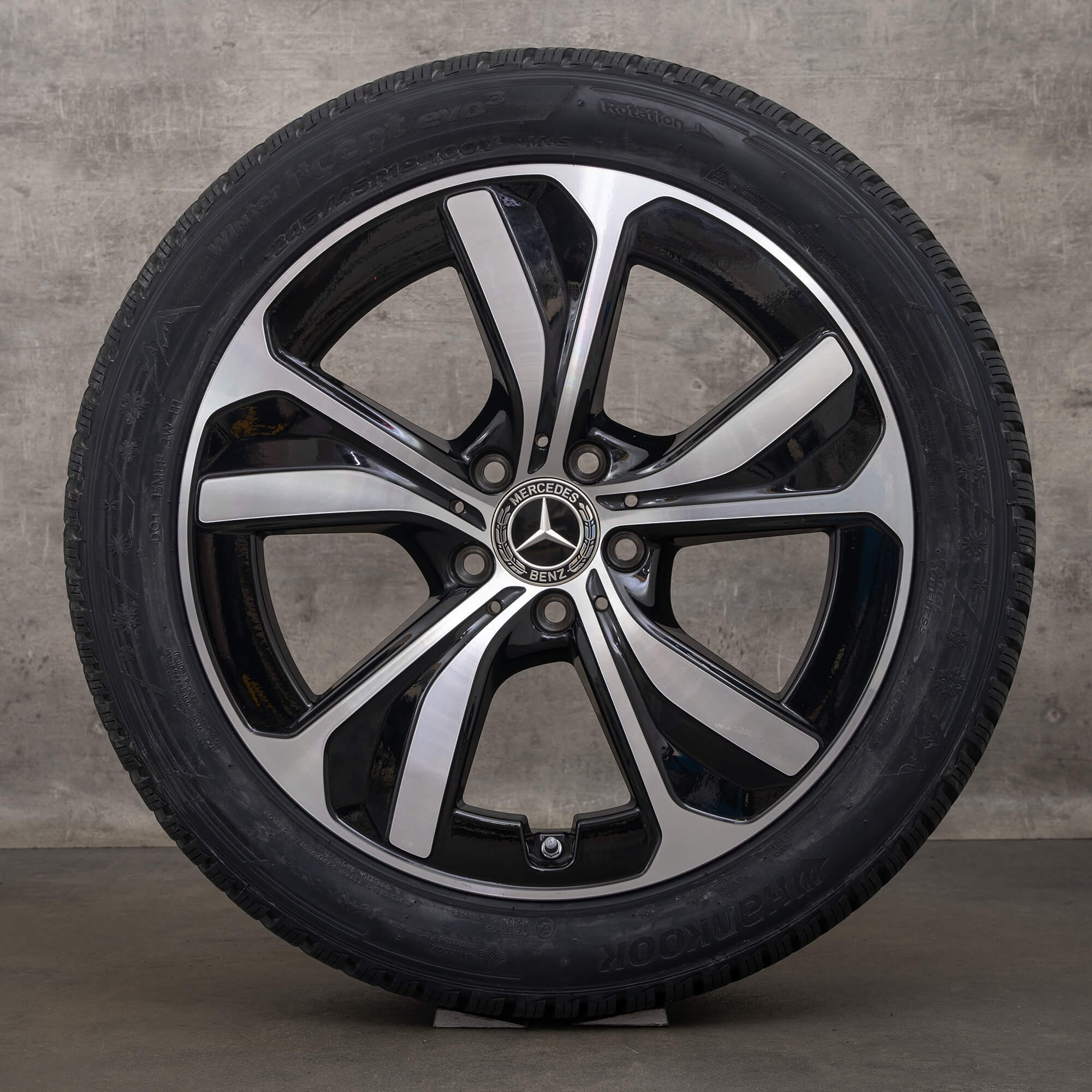 OEM AMG Mercedes Benz CLE rims 18 inch C236 A236 winter tires