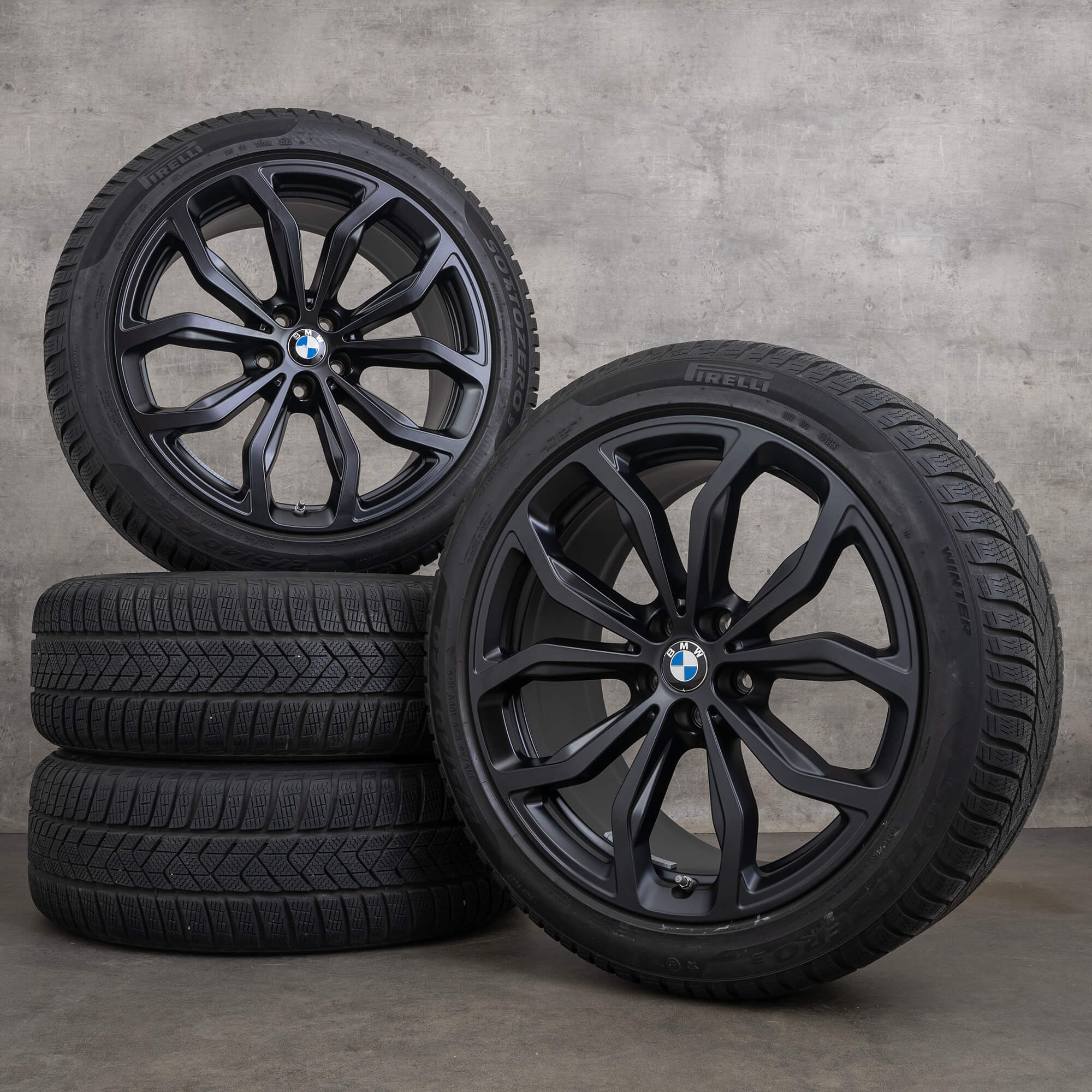 BMW X3 G01 X4 G02 Winterräder 20 Zoll Felgen Winterreifen Styling 695 schwarz