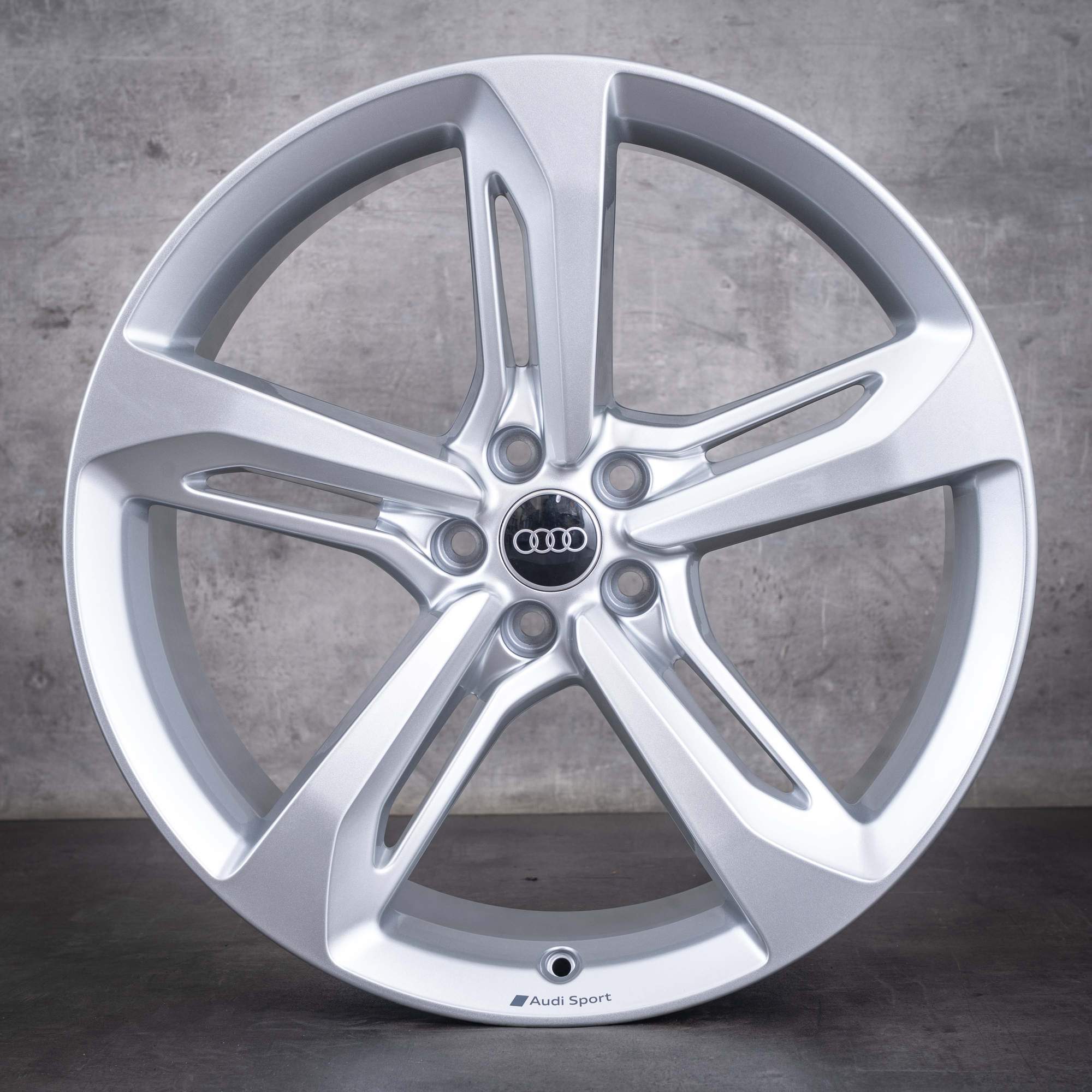 Original Audi Q7 SQ7 Felgen 21 Zoll 4M 4M0601025AA silber glanz NEU