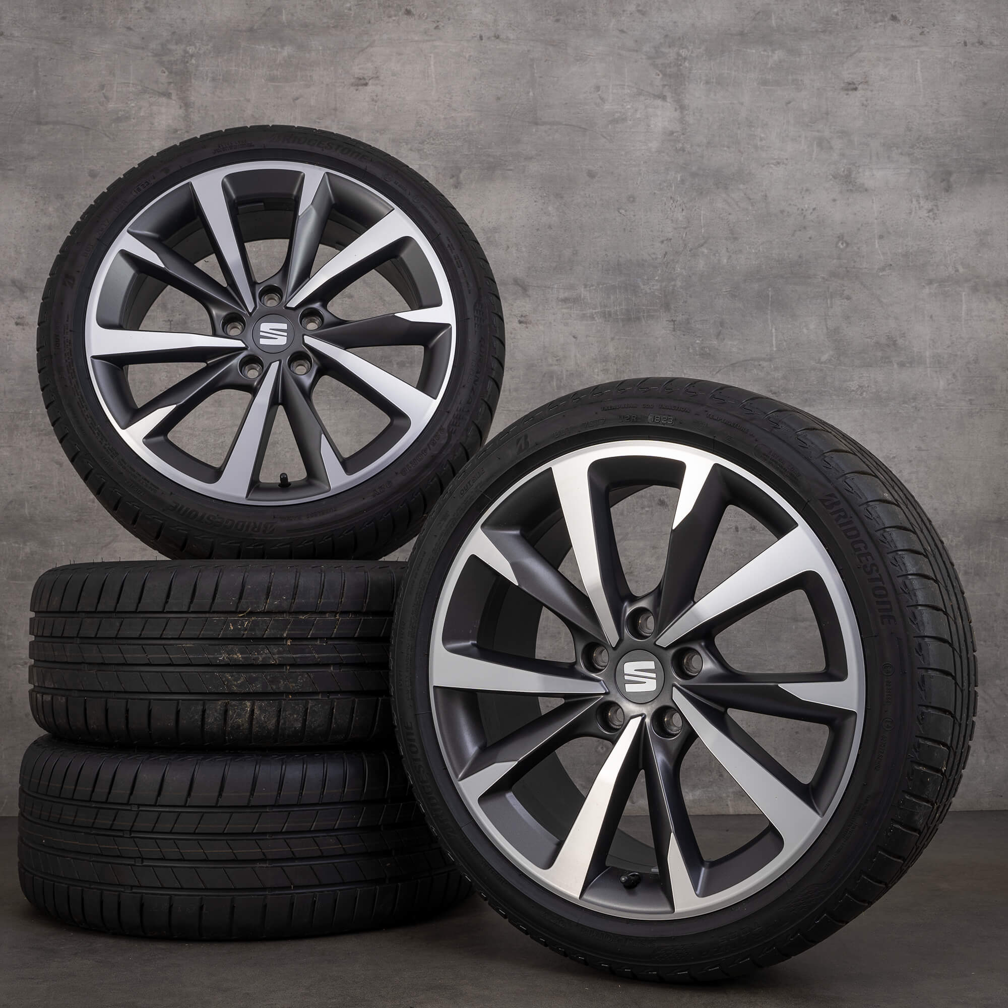 Seat Leon 5f Felgen 18 Zoll Original Seat Leon FR 5F Sommerräder 18 Zoll Performance Felgen 5FA601025E NEU