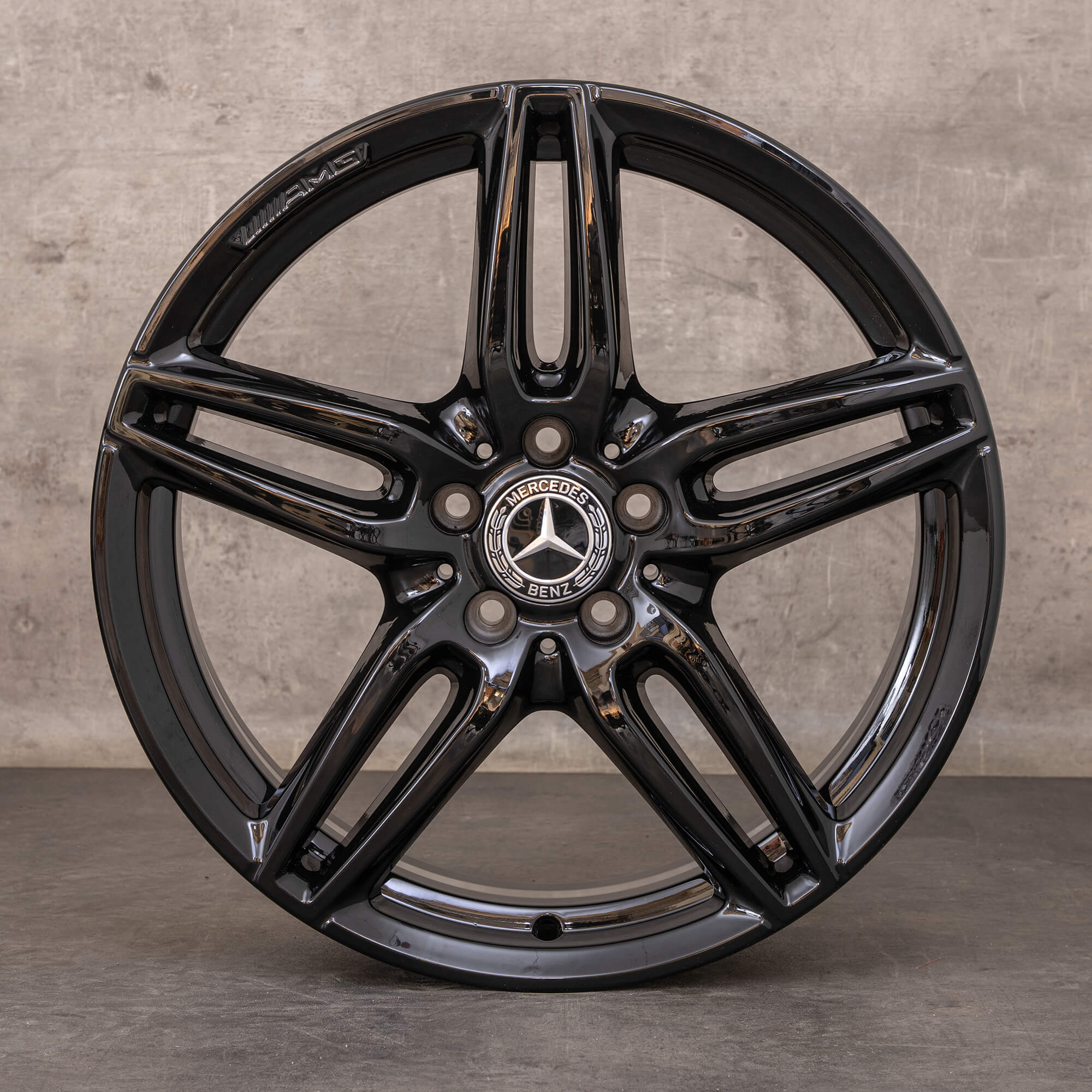 Oryginał Mercedes Benz Klasa E E43 E53 AMG Felgi 19 cali W213 S213 C238 A238 A2134013800 A2134012000 czarny błyszczący