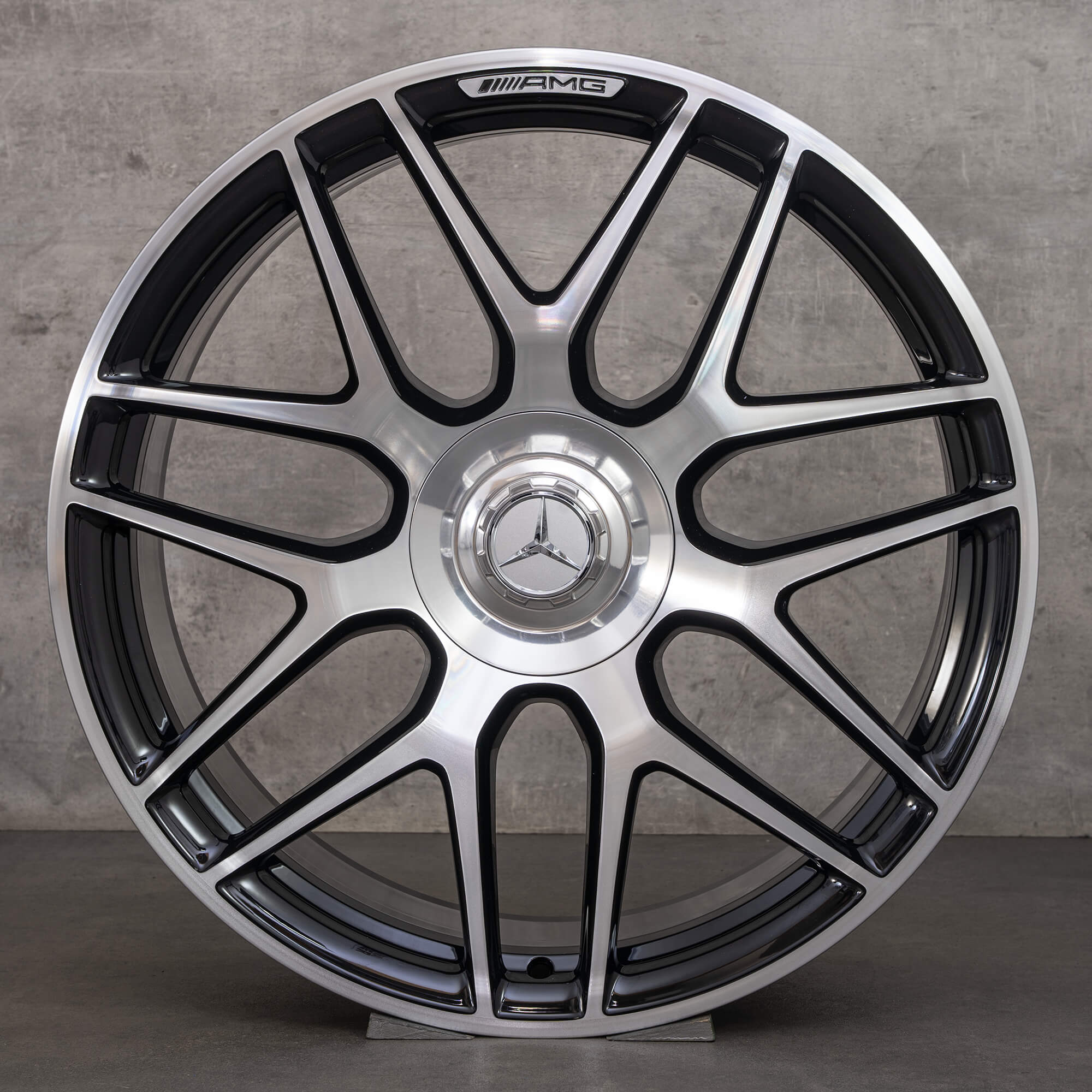 AMG 22 inch Mercedes Benz rims G-Class W463A G63 A4634012000 cross ...