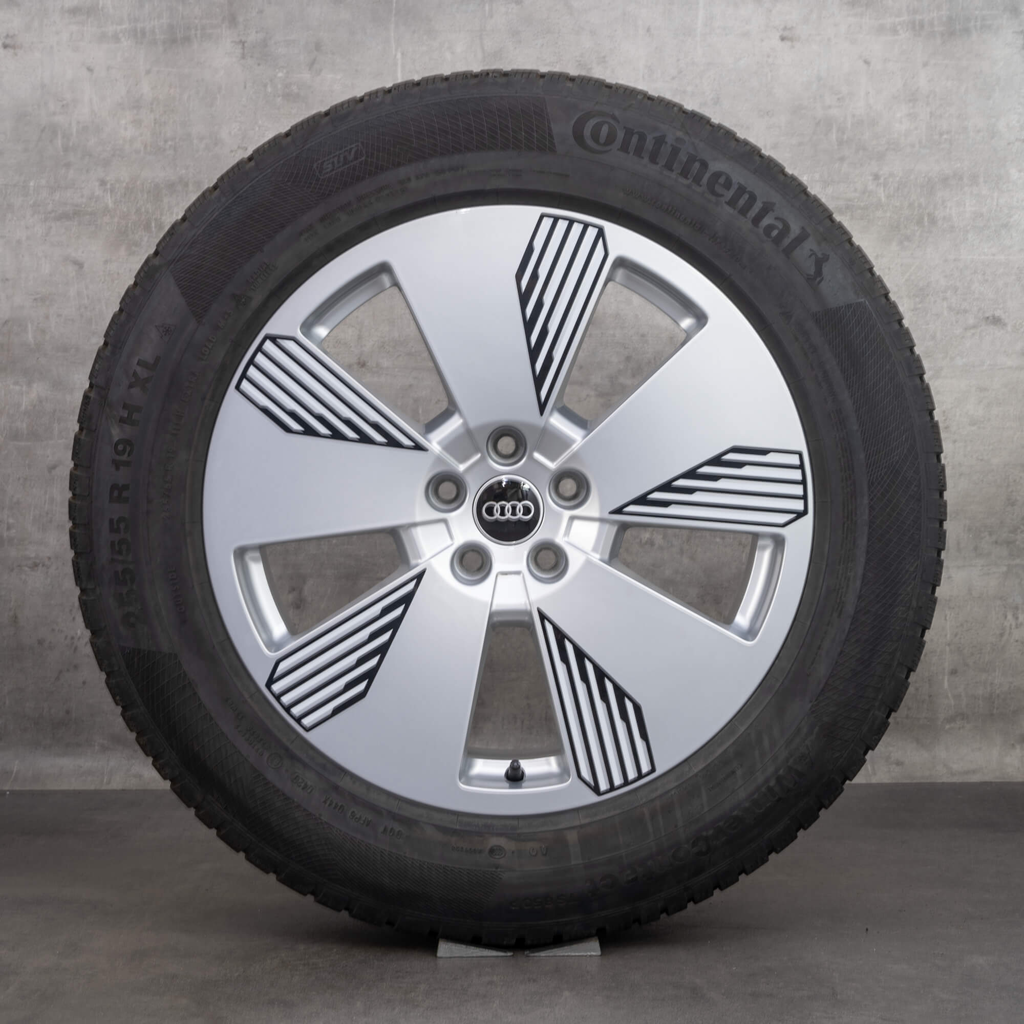 Audi 19 inch rims Q8 e-tron 4KE GE Aero Design OEM winter wheels 4KE601025L