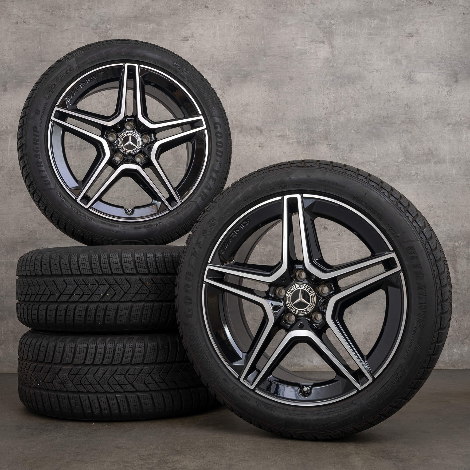 AMG Mercedes Benz E-Class W213 W238 winter wheels 18 inch rims tires