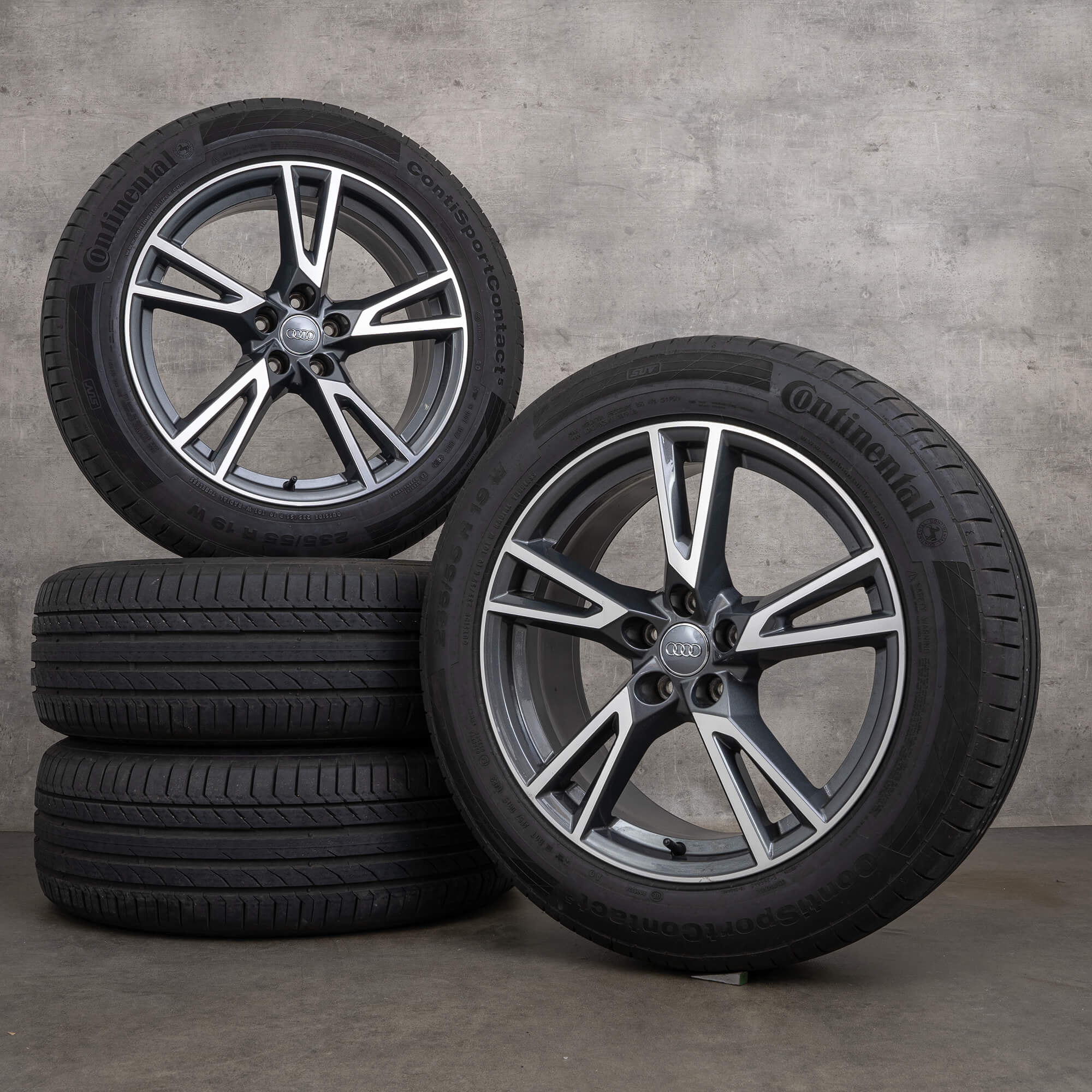 Audi Q5 SQ5 II FY Sommerräder Sommerreifen 19 Zoll Felgen S line 80A601025R