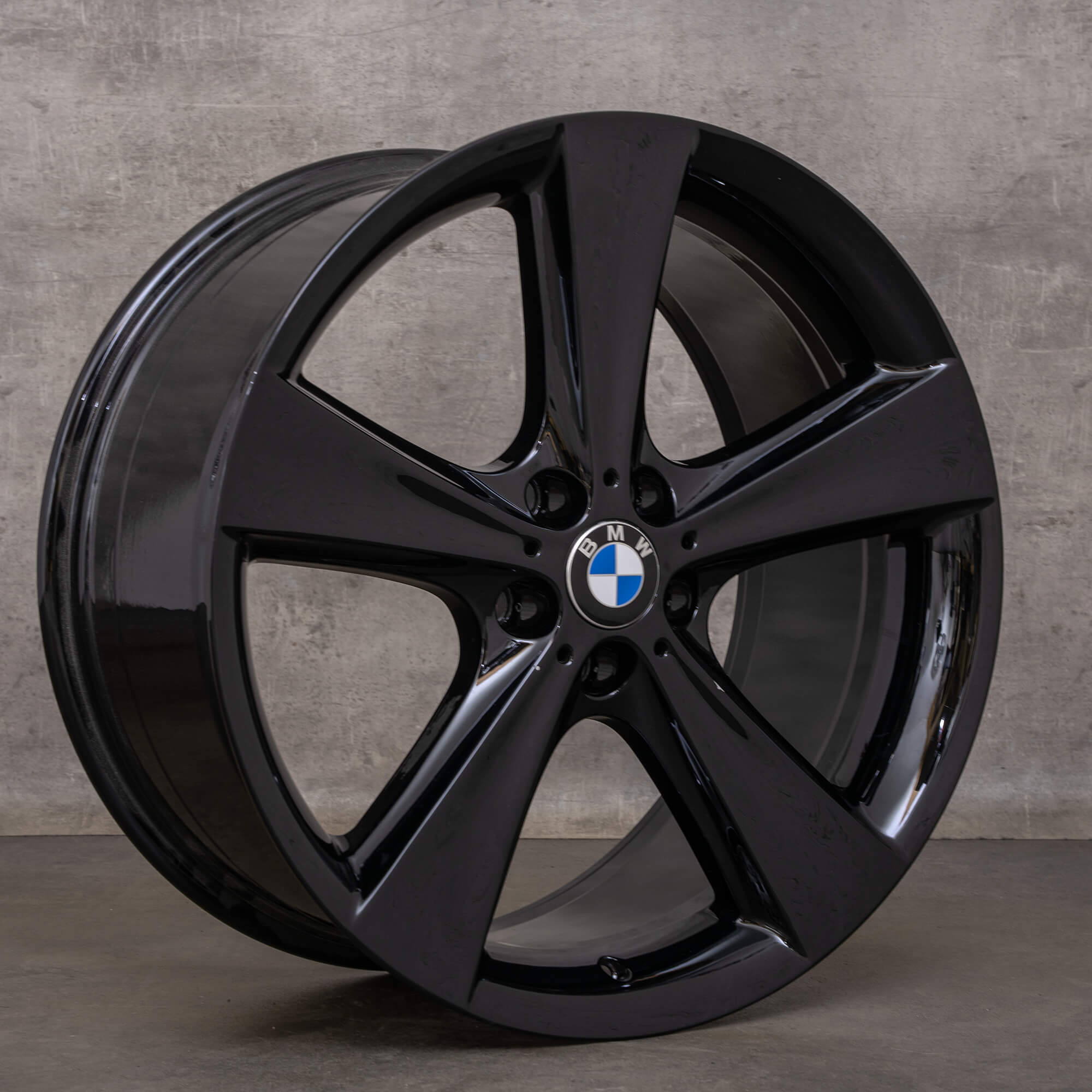 OEM BMW X5 X6 wheel 21 inch E70 F15 F16 Styling 128 6859425 black