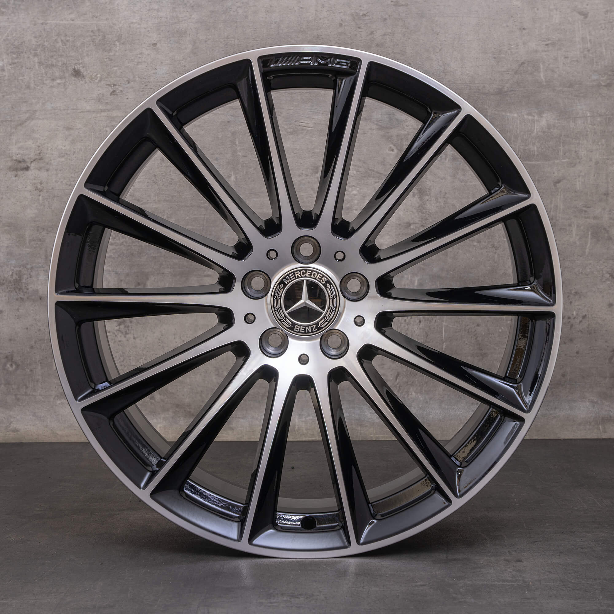 Original Mercedes Benz S-Klasse AMG Felgen 20 Zoll W223 V223 A2234011500 schwarz glanzgedreht NEU