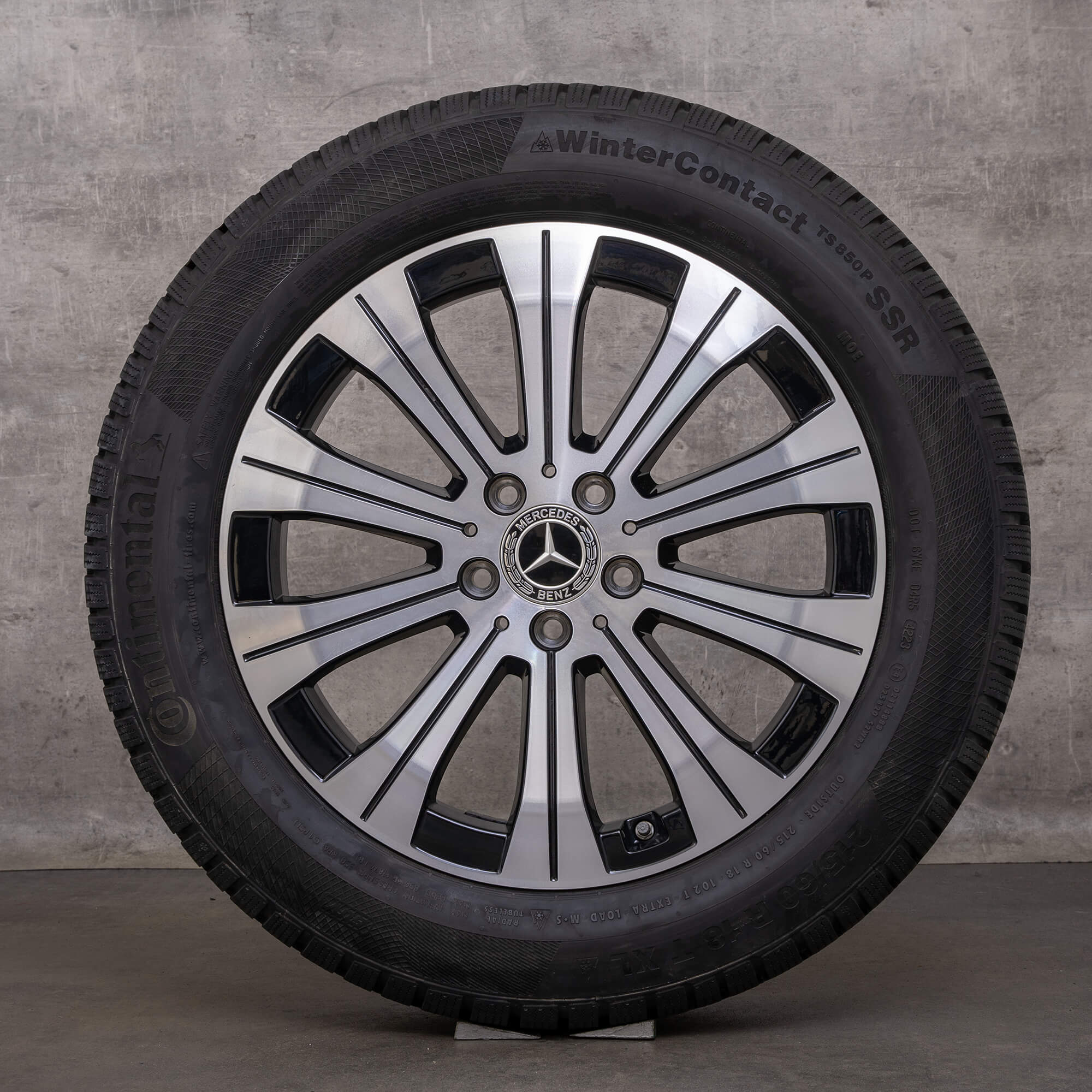 OEM Mercedes Benz EQA EQB winter wheels 18 inch H243 X243 rims