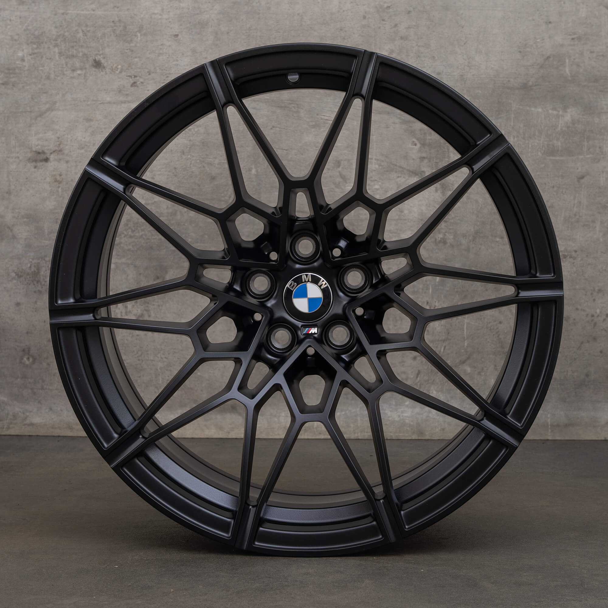 Originale BMW M2 M3 M4 felger 19 20 tommer G87 G80 G81 G82 G83 styling 826 M svart silkematt