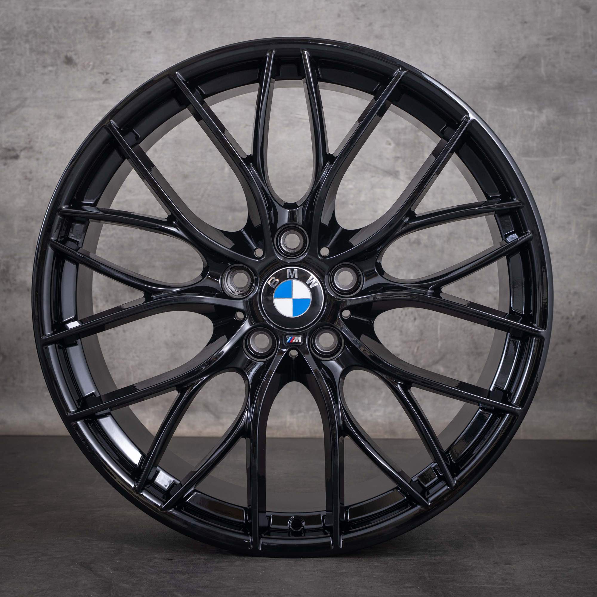 Oryginalne felgi BMW 3er 4er 20 cali F31 F32 F33 F36 Gran Coupe Styling 405 M 6796264 6796265 jet black