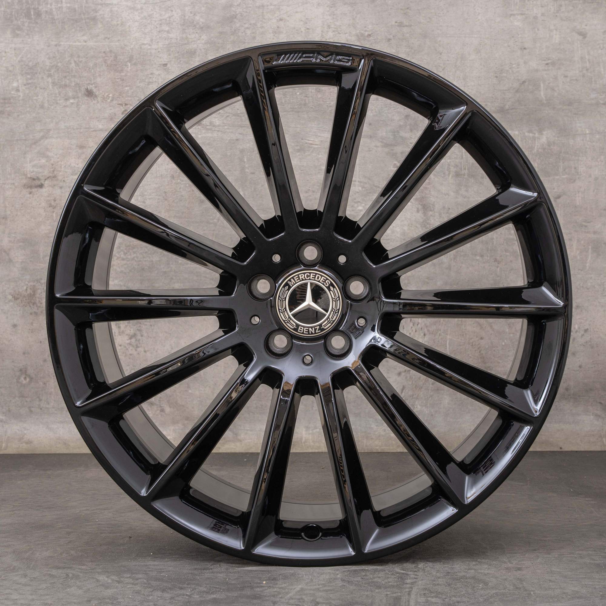 Oryginał Mercedes Benz GLE AMG Felgi 21 cali W167 V167 A1674013400 A1674013500 czarny błyszczący