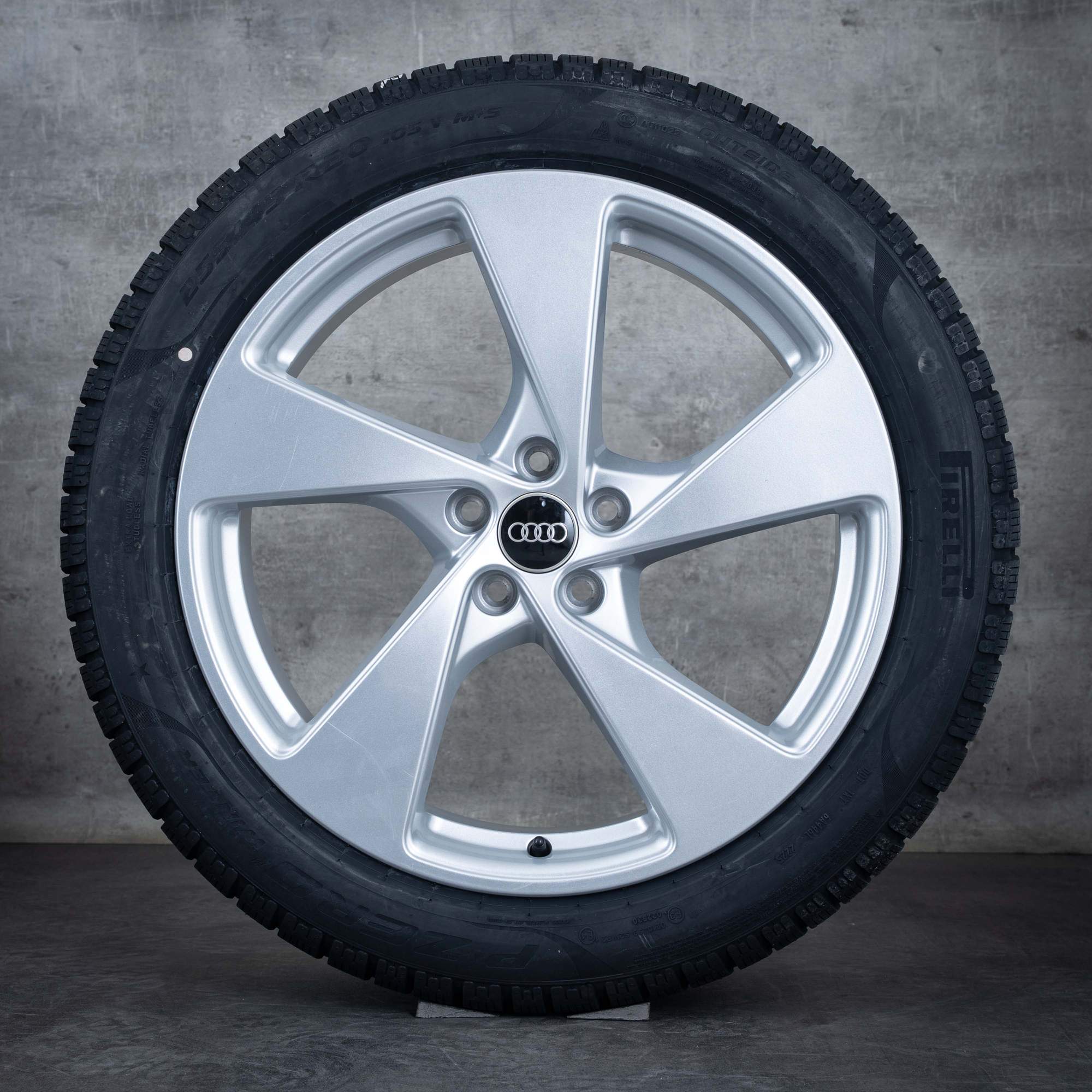 Oryginał Audi Q5 SQ5 koła zimowe 20 cali Felgi FY GU 8MA601025G srebrne błyszczące
