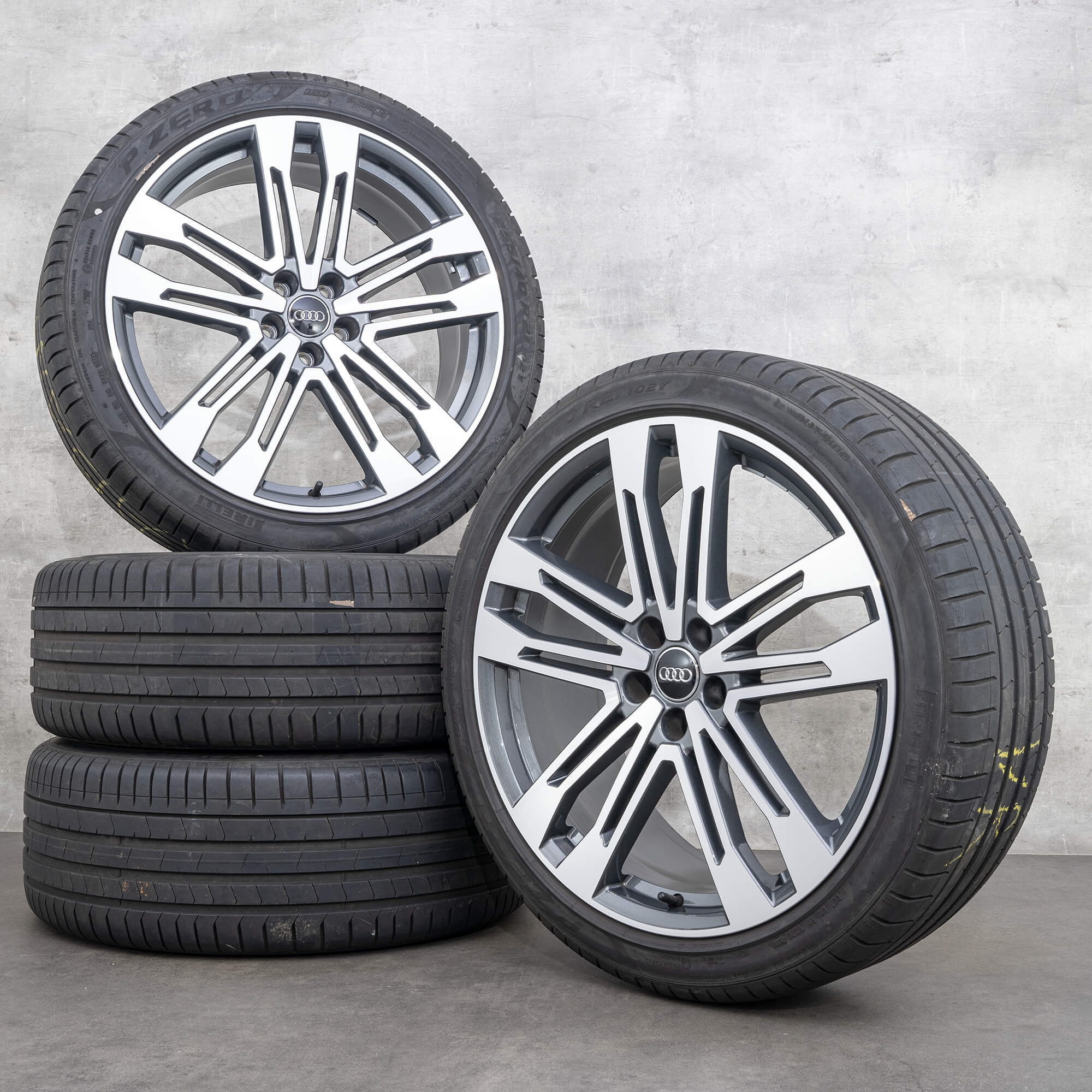Audi Softline Rims Audi 21 inch rims Q5 SQ5 FY S line summer tires wheels 80A601025AC
